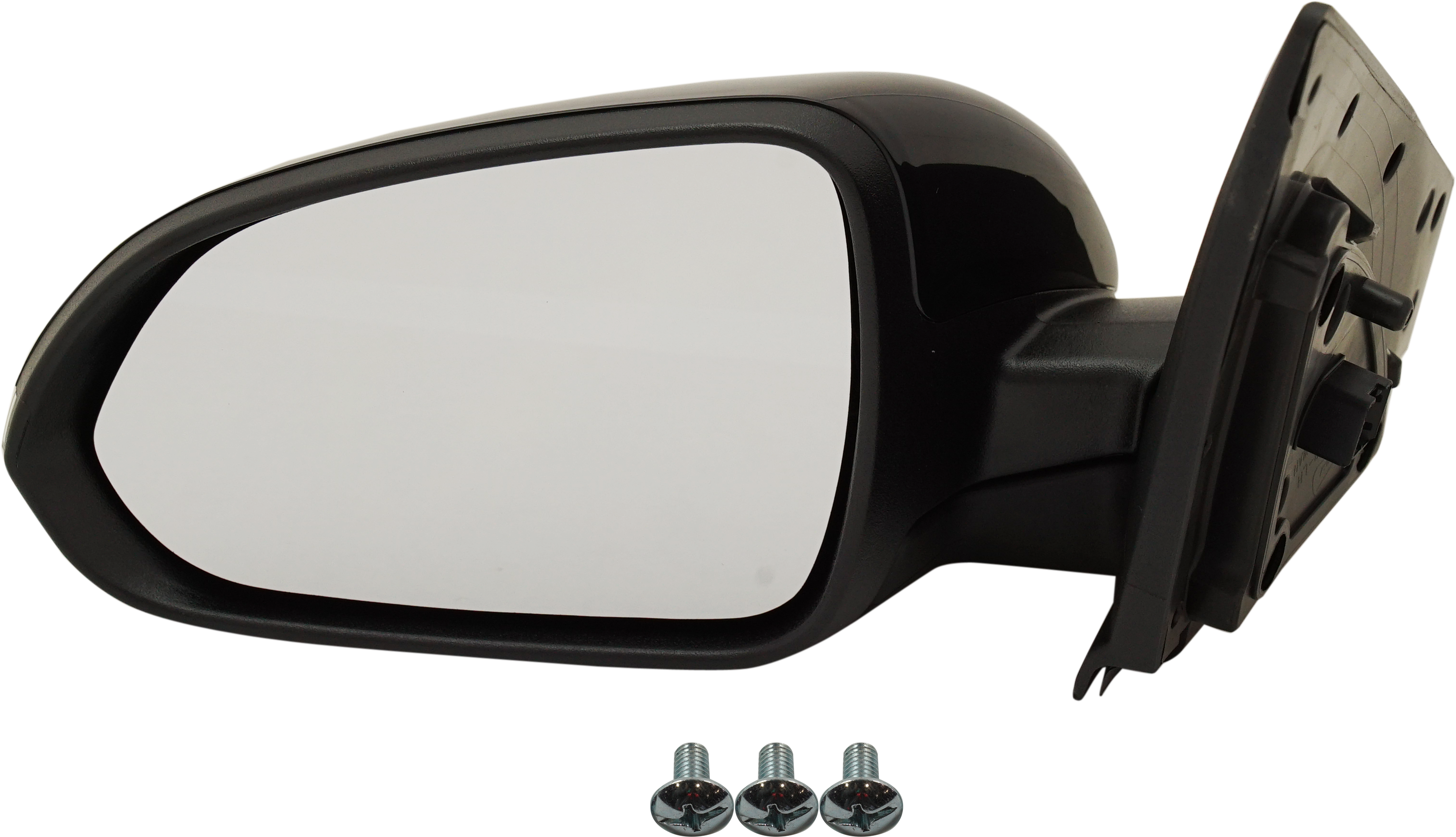 AM RIO 18-20 MIRROR LH Power Manual Folding Heated Paintable w Signal Light 18-18 EX S Models SKU KA89EL S Partslink KI1320219 OEM 87610H9160 PFM