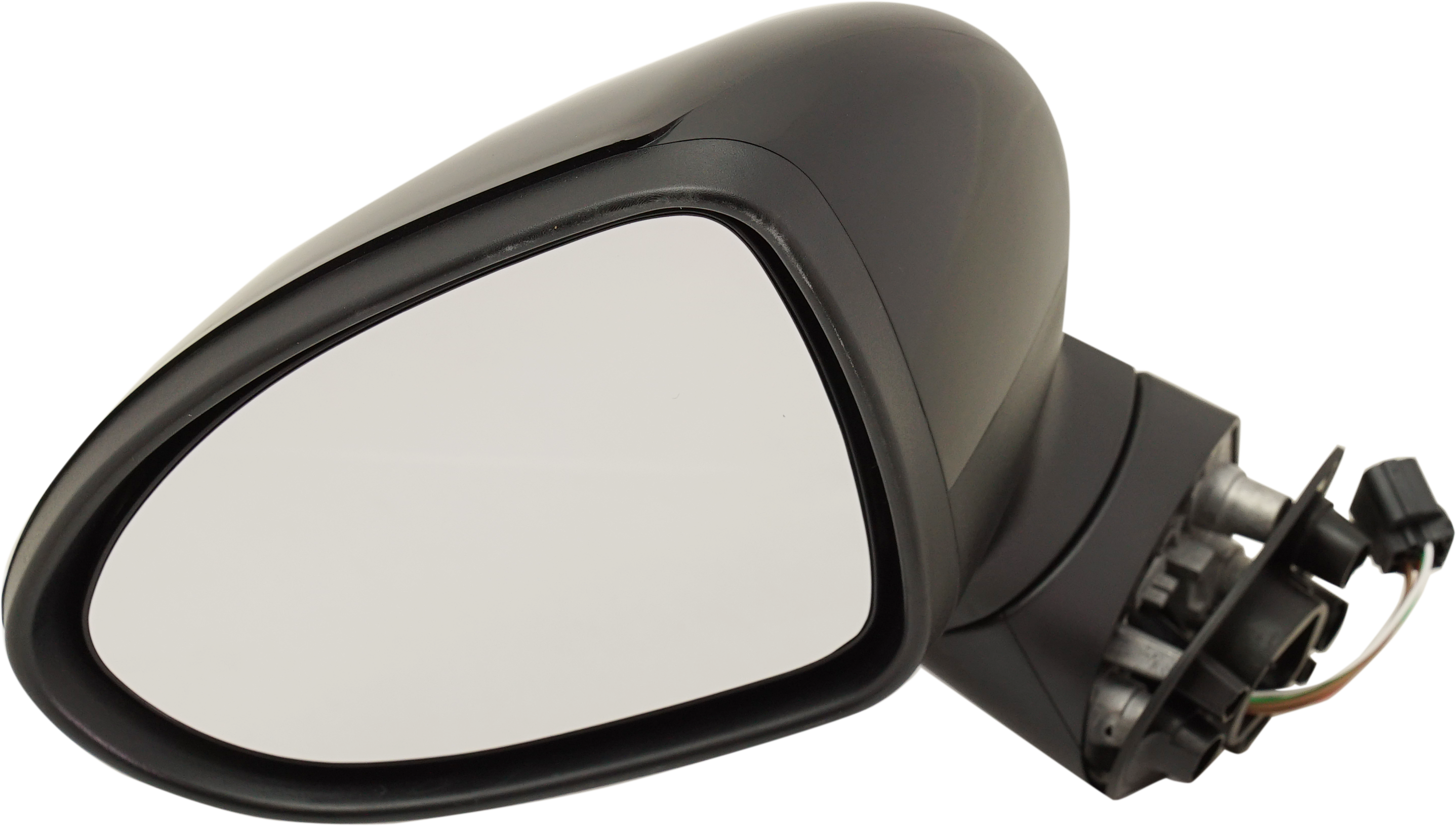 AM RIO 12-17 MIRROR LH Power Manual Folding Heated Paintable No Signal Light Hatchback Sedan SKU KA90EL Partslink KI1320187 OEM 876101W141-876071W000