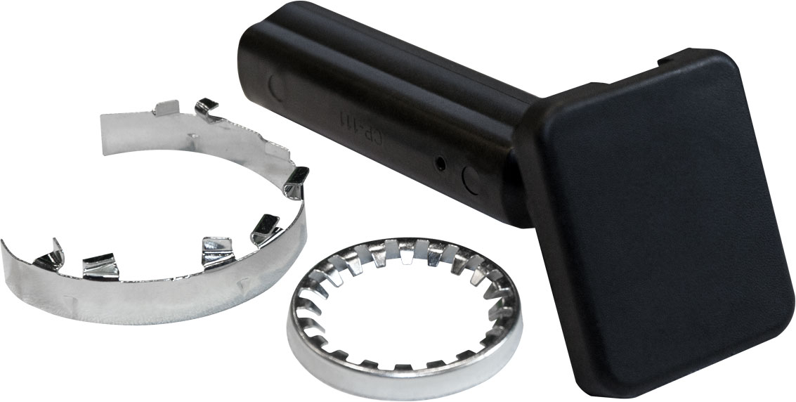 AM 99-13 SILVERADO AND SIERRA SPARE TIRE CARRIER LOCK TUBE AND COVER W RETAINER SKU KEY0856700