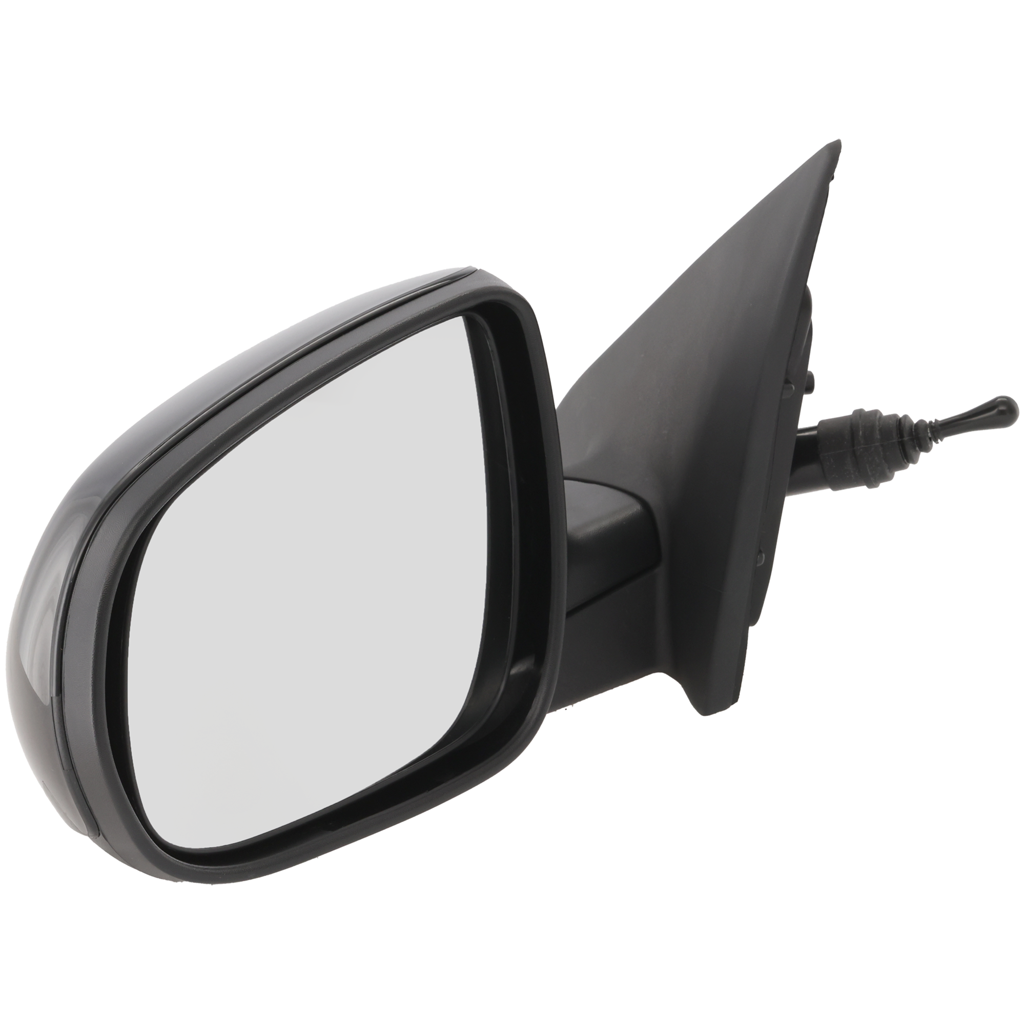 AM FORTE KOUP 10-13 MIRROR LH Manual Adjust Manual Folding Non Heated Paintable SKU KI102L Partslink KI1320165 OEM 876051M100