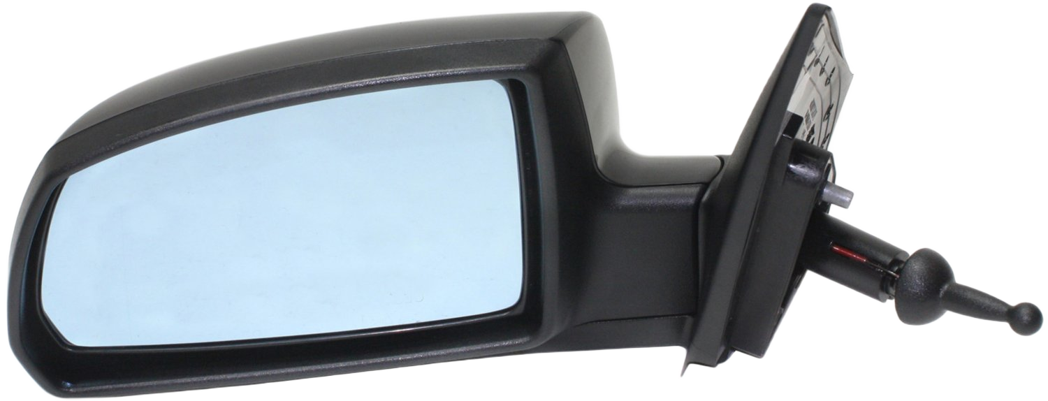 AM RIO5-07-09 MIRROR LH Manual Adjust Manual Folding Non Heated Paintable SKU KI18L Partslink KI1320161 OEM 876101G030