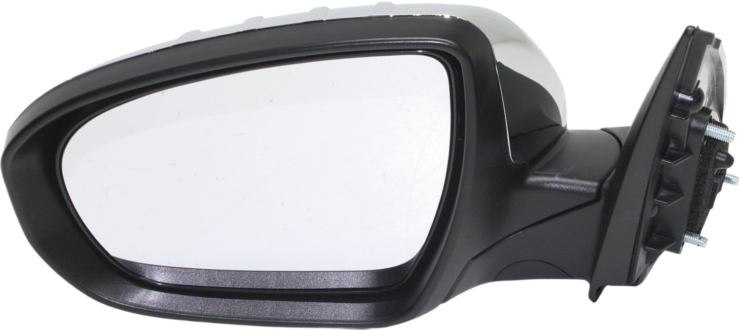 AM OPTIMA 12-13 MIRROR LH Power Power Folding Heated Chrome w Signal Light Exc. Hybrid Model USA Built Vehicle SKU KI19CL S Partslink KI1320169 OEM 876104C040