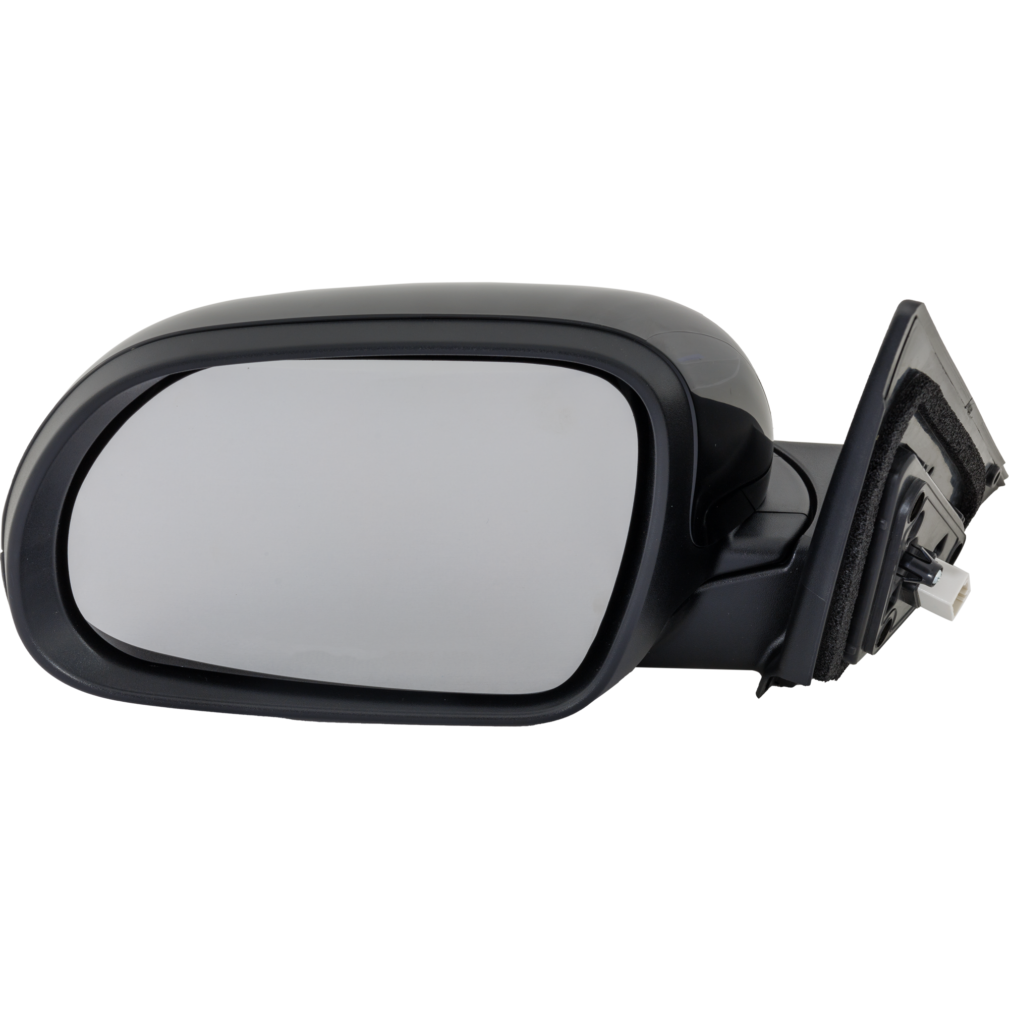 AM SOUL 20-25 MIRROR LH Power Manual Folding Non Heated Paintable Automatic Transmission LX Model SKU KI30EL Partslink KI1320233 OEM 87610K0410