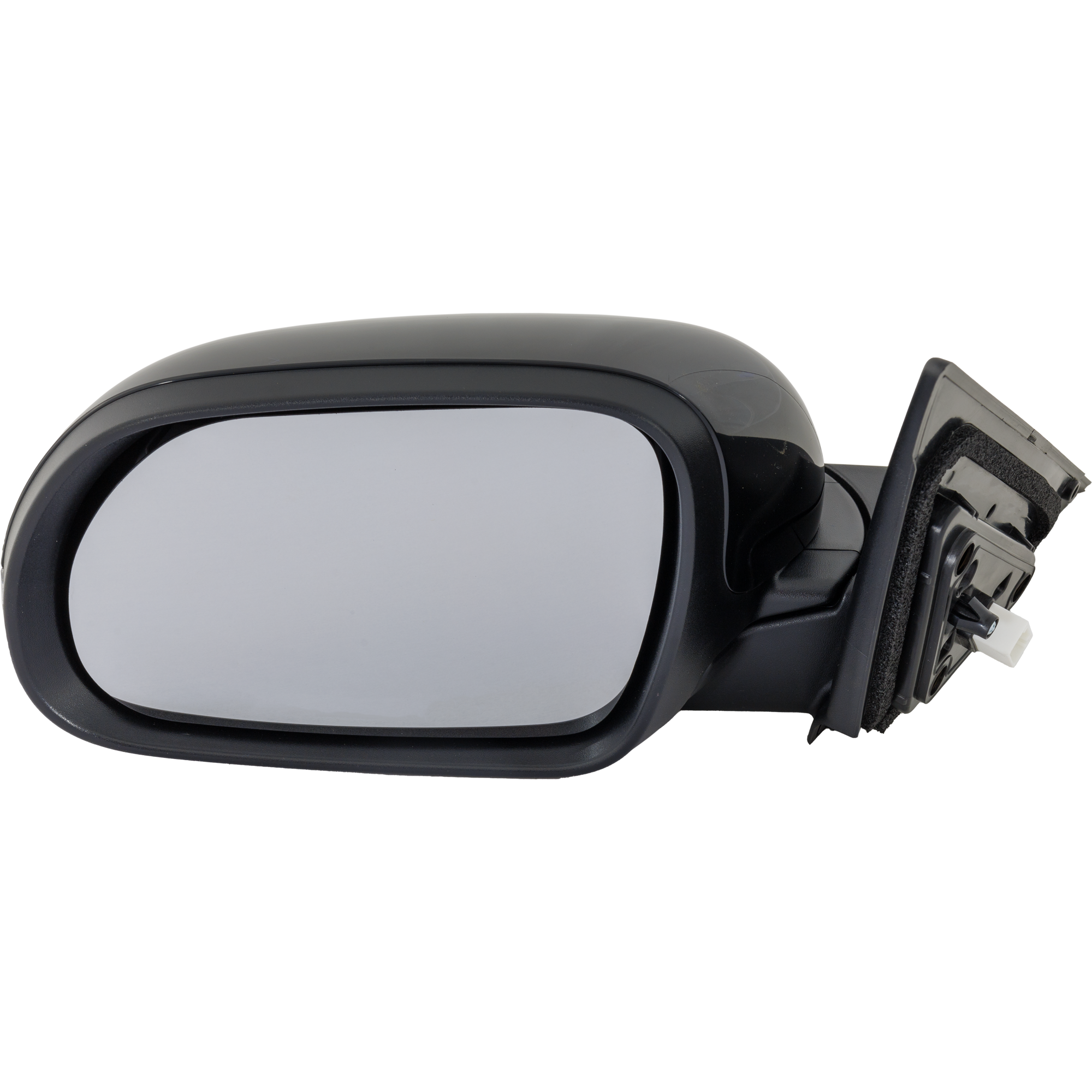 AM SOUL 20-20 MIRROR LH Power Manual Folding Heated Textured Base Paintable w Signal Light No BSD SKU KI35EL S Partslink KI1320234 OEM 87610K0420
