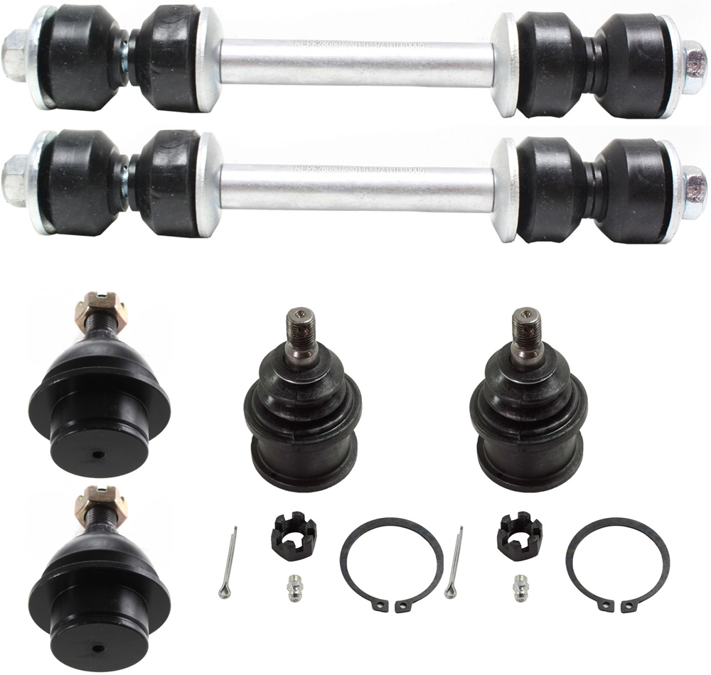 AM F SERIES 97-04 FRONT SUSPENSION KIT RH AND LH 6 pc kit with Ball Joints and Sway Bar Links SKU KIT 010318-01 OEM 104222-285019-1016769-26014