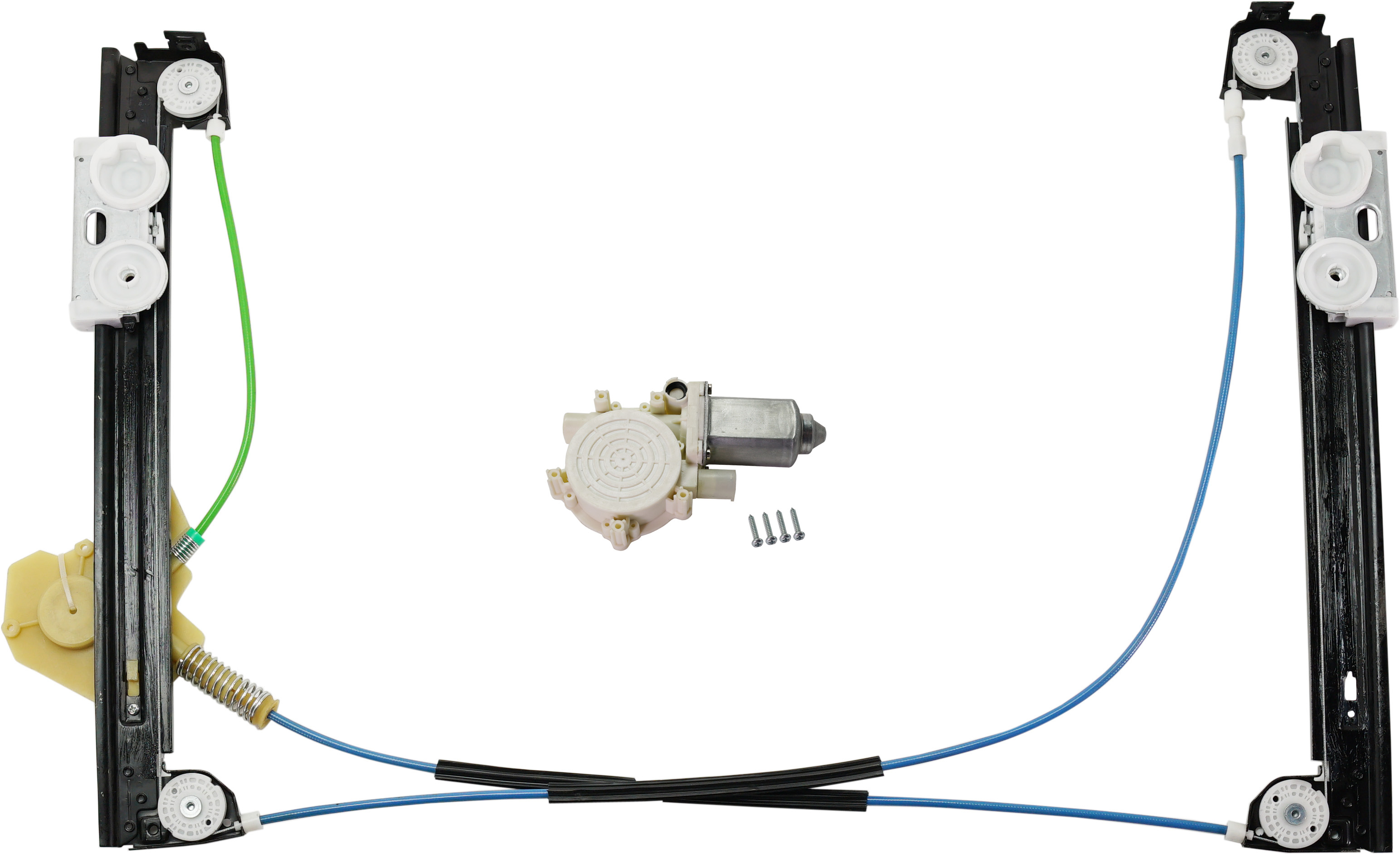 AM COOPER 02-05 FRONT WINDOW REGULATOR RH 2 pc kit with Motor Hatchback SKU KIT 010319-09 OEM 51337039452-67626955876