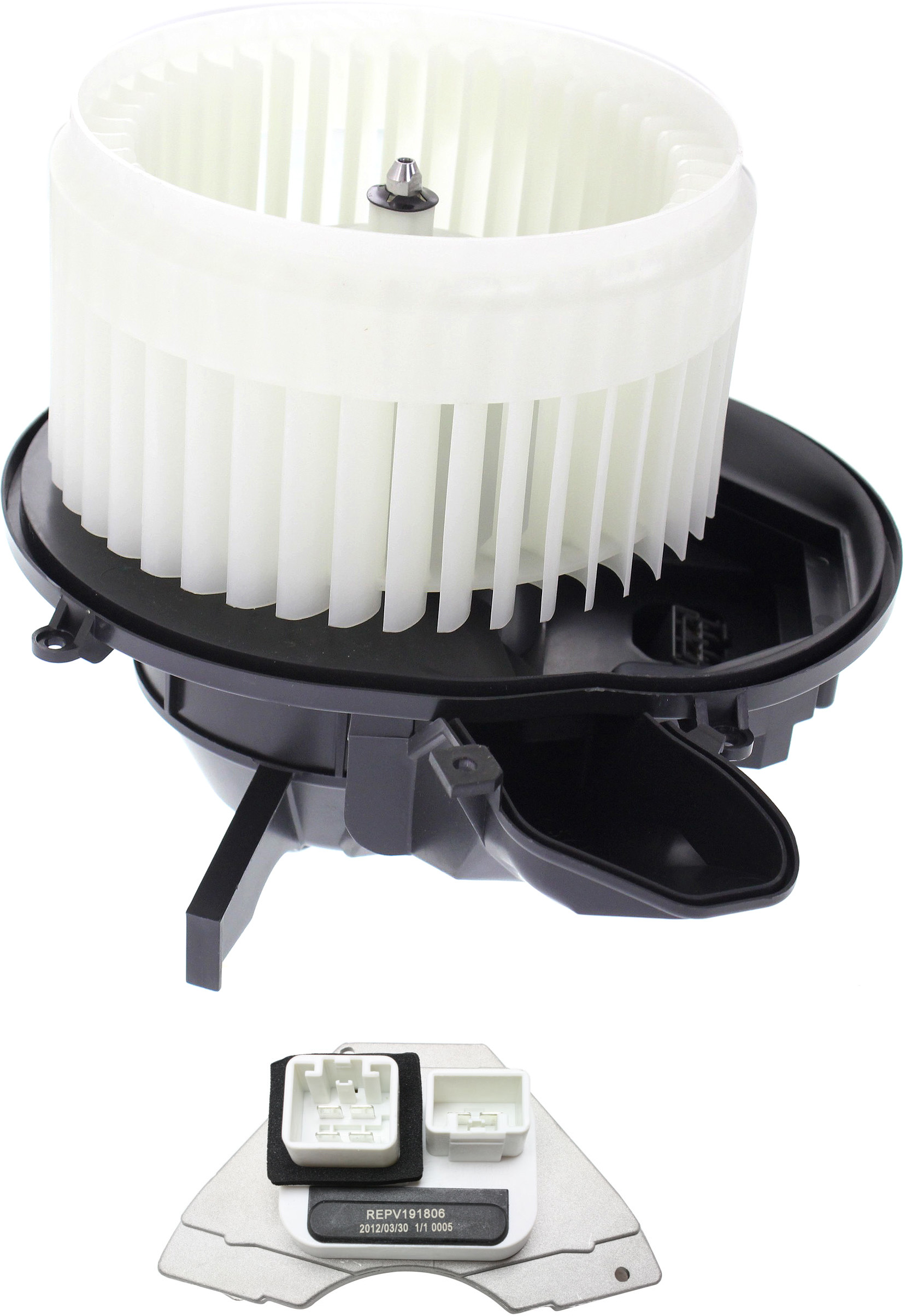 AM S80-99-06 S60-01-09 BLOWER MOTOR 2 pc Kit Front with Blower Motor Resistor SKU KIT 010319-11 OEM 313203937-20380-300151-973102