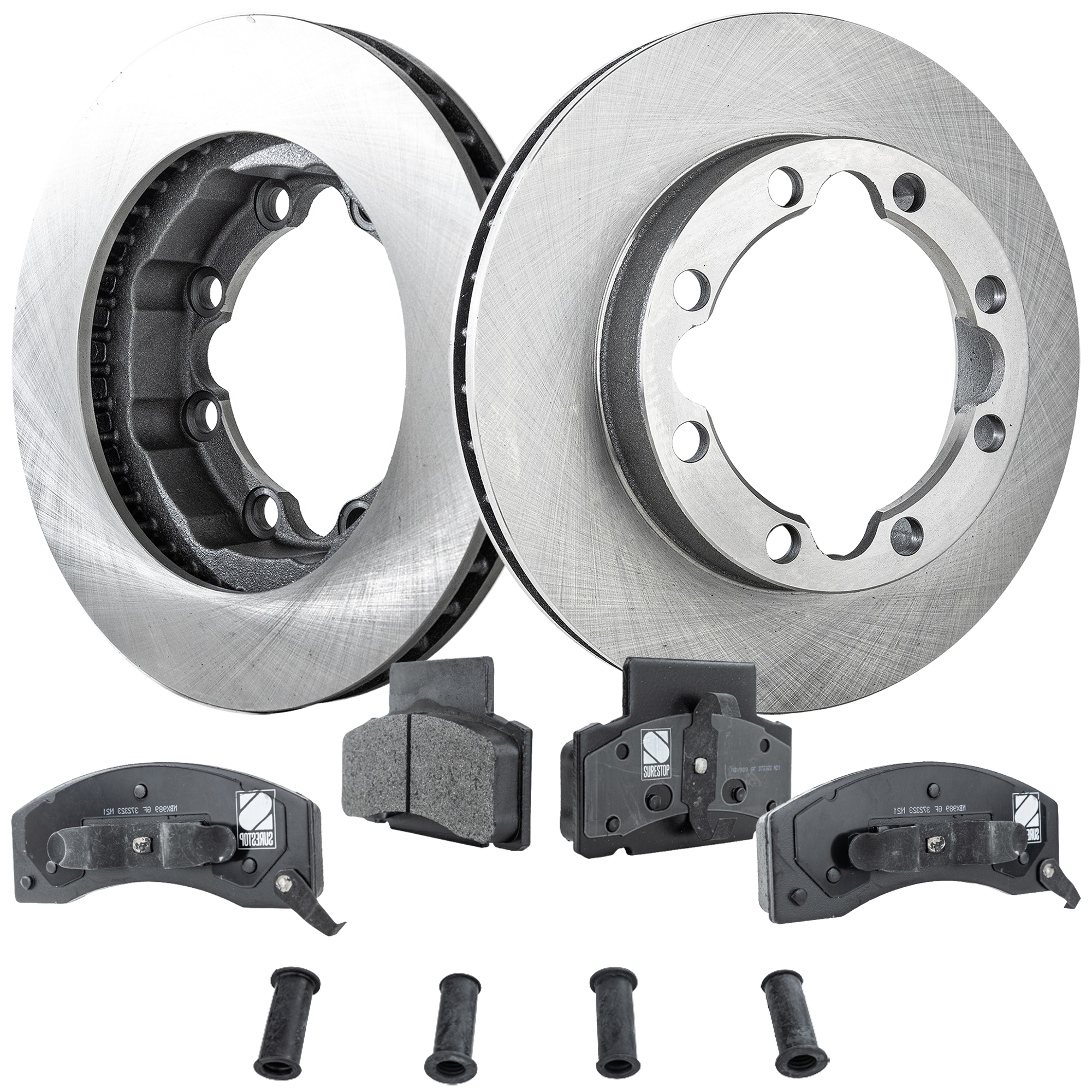 AM RAM 2500-94-97 FRONT BRAKE DISC AND PAD KIT 4 pc kit SKU KIT 010623-22 OEM 4798315-52007851-12549136-1556