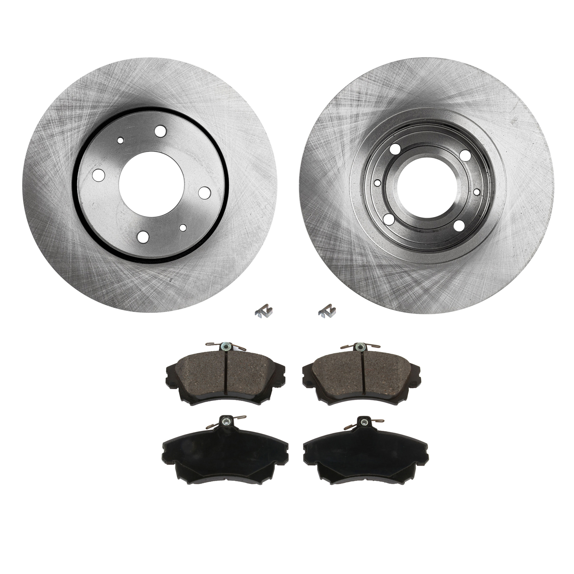 AM V40-00-03 S40-03-03 FRONT BRAKE DISC AND PAD KIT 2 Wheel Set SKU KIT 010722-108 OEM PW820580-30818027-306232590-30
