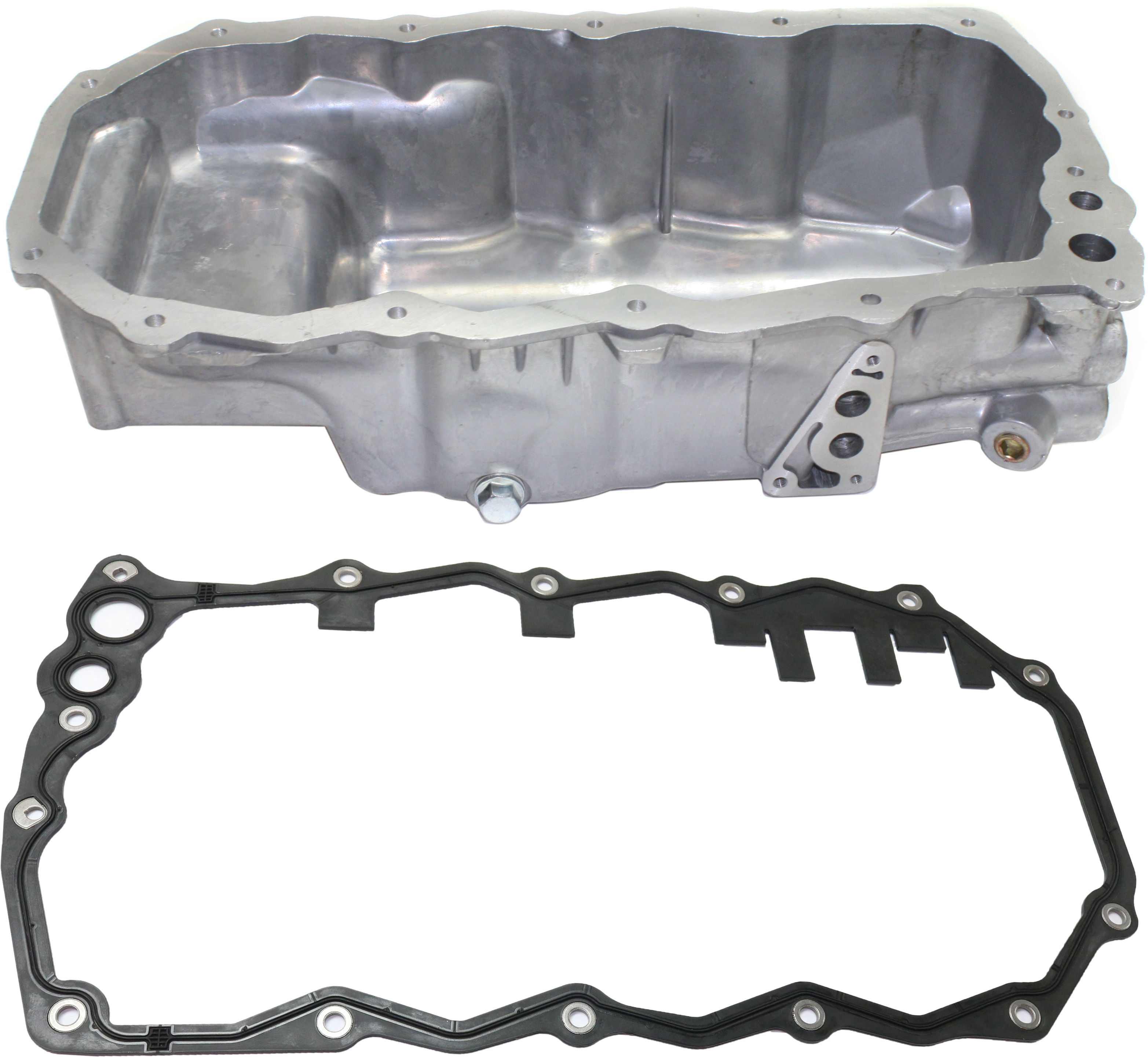 AM NEON 03-05 PT CRUISER 03-10 OIL PAN 2 pc kit with Oil Pan Gasket 4 Cyl 2.4L eng. SKU KIT 010919-07 OEM 103345-264241-501538-3310150-4