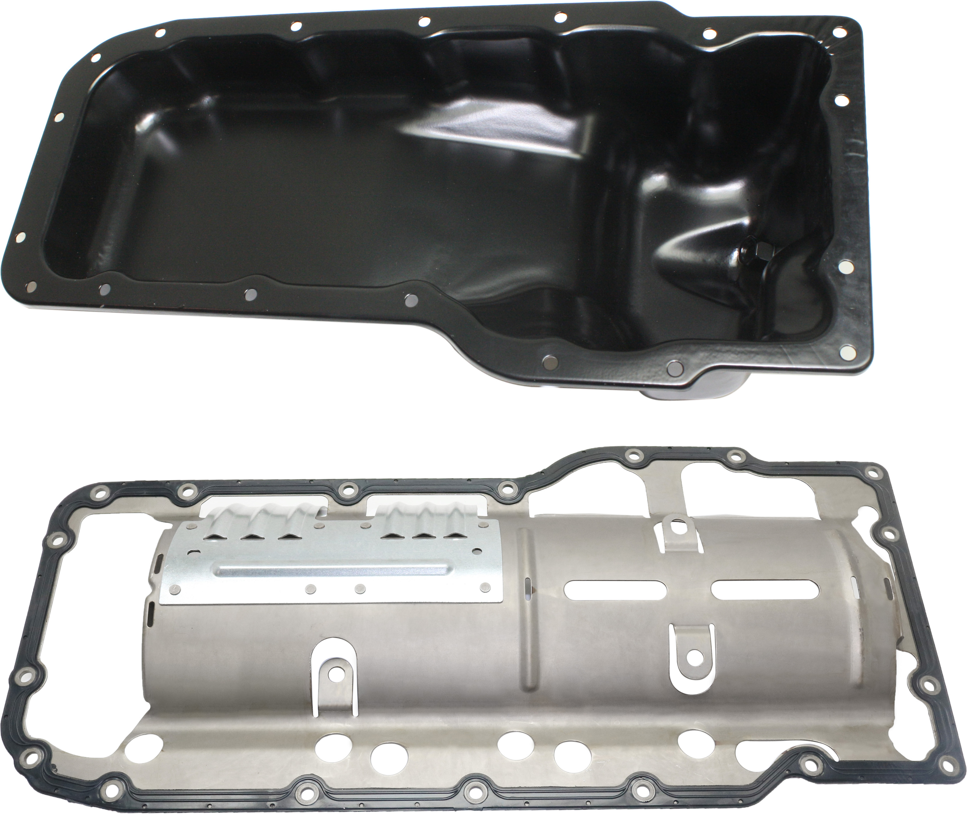 AM DAKOTA 00-11 RAM 1500-05-13 OIL PAN 2 pc kit with Oil Pan Gasket 8 Cyl 4.7L eng. SKU KIT 010919-09