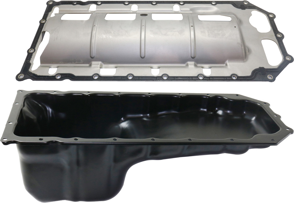 AM DODGE FULLSIZE P U 03-20 OIL PAN 2 pc kit with Oil Pan Gasket SKU KIT 010919-13 OEM 53021334AF 16886-101023001-530