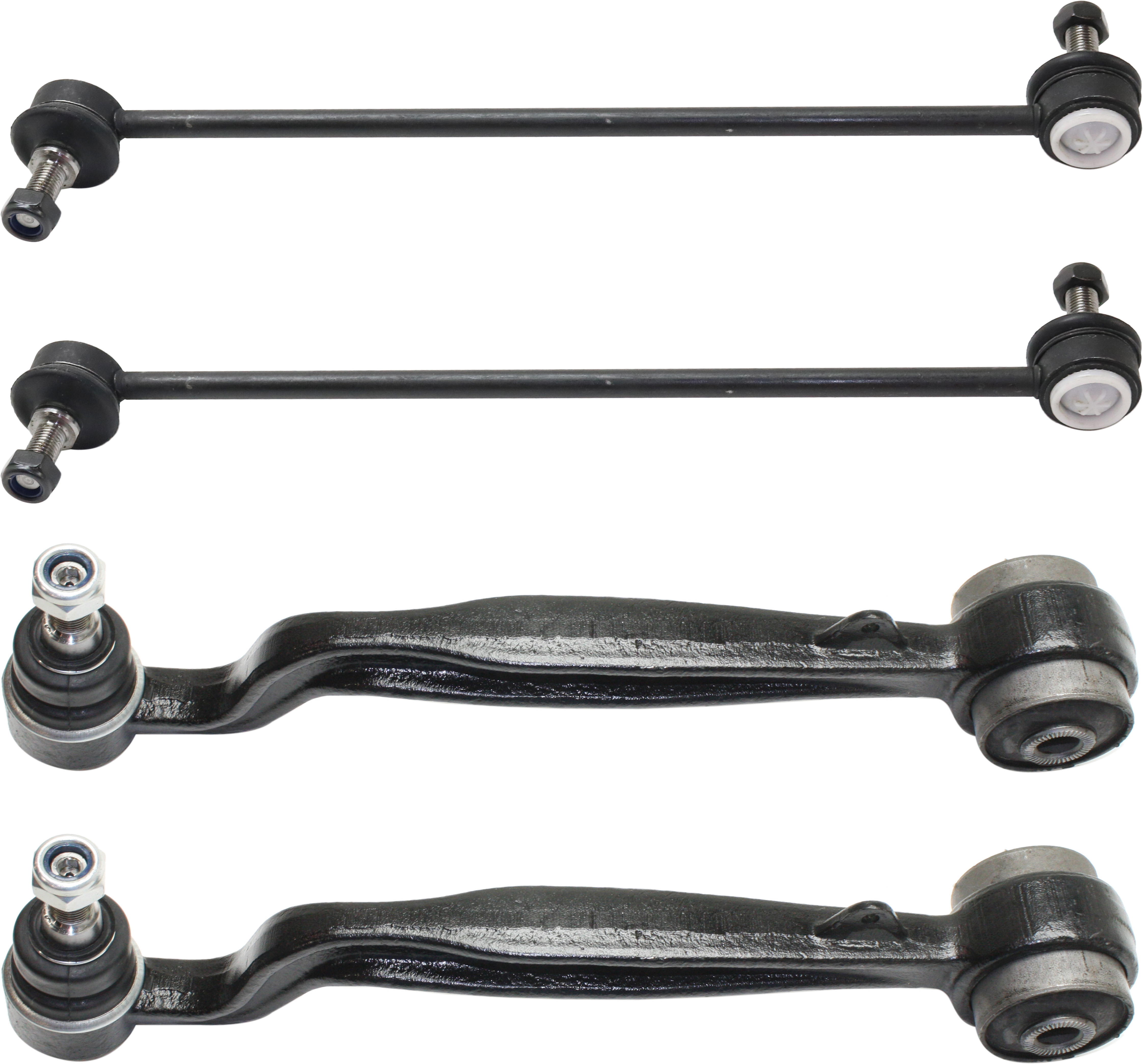 AM RANGE ROVER 08-08 FRONT CONTROL ARM RH AND LH Lower Frontward 4 pc kit with Sway Bar Link SKU KIT 010919-16 OEM RBJ500920 RBJ500710-1016401 TC