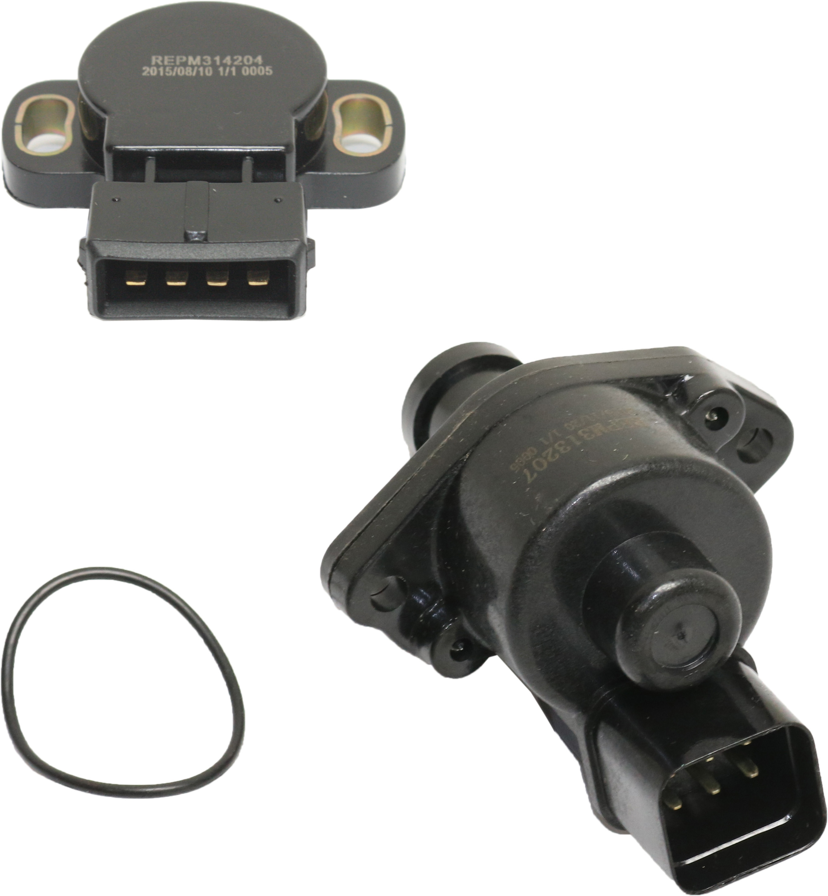 AM DIAMANTE 97-04 MONTERO SPORT 98-00 THROTTLE POSITION SENSOR 2 pc Kit with Idle Control Valve SKU KIT 011019-47 OEM 14114-27709-027709-75307-14175