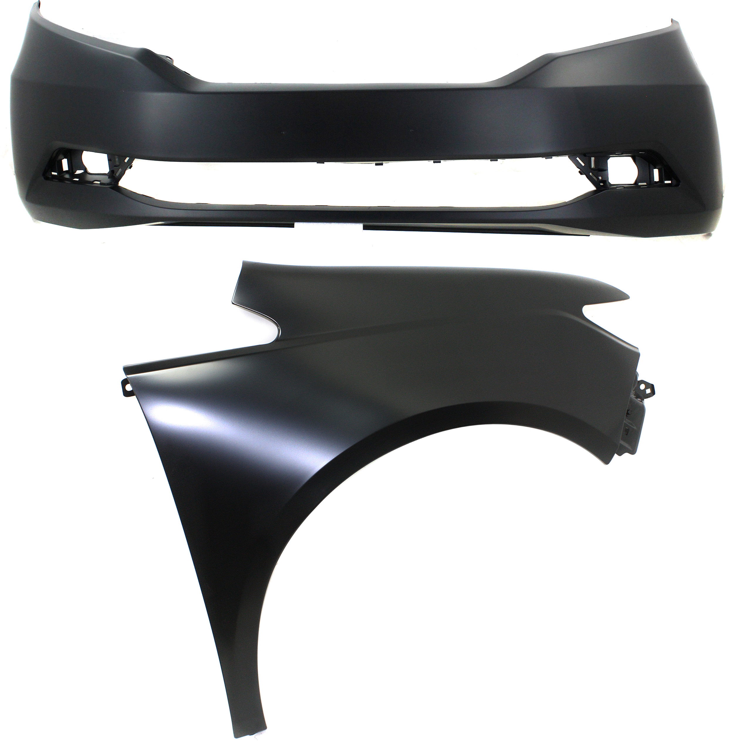 AM ODYSSEY 14-17 FRONT FENDER RH 2 pc Kit with Bumper Cover SKU KIT 011418-60 Partslink HO1000293 OEM 60210TK8A80ZZ PFM 04711TK8A91Z