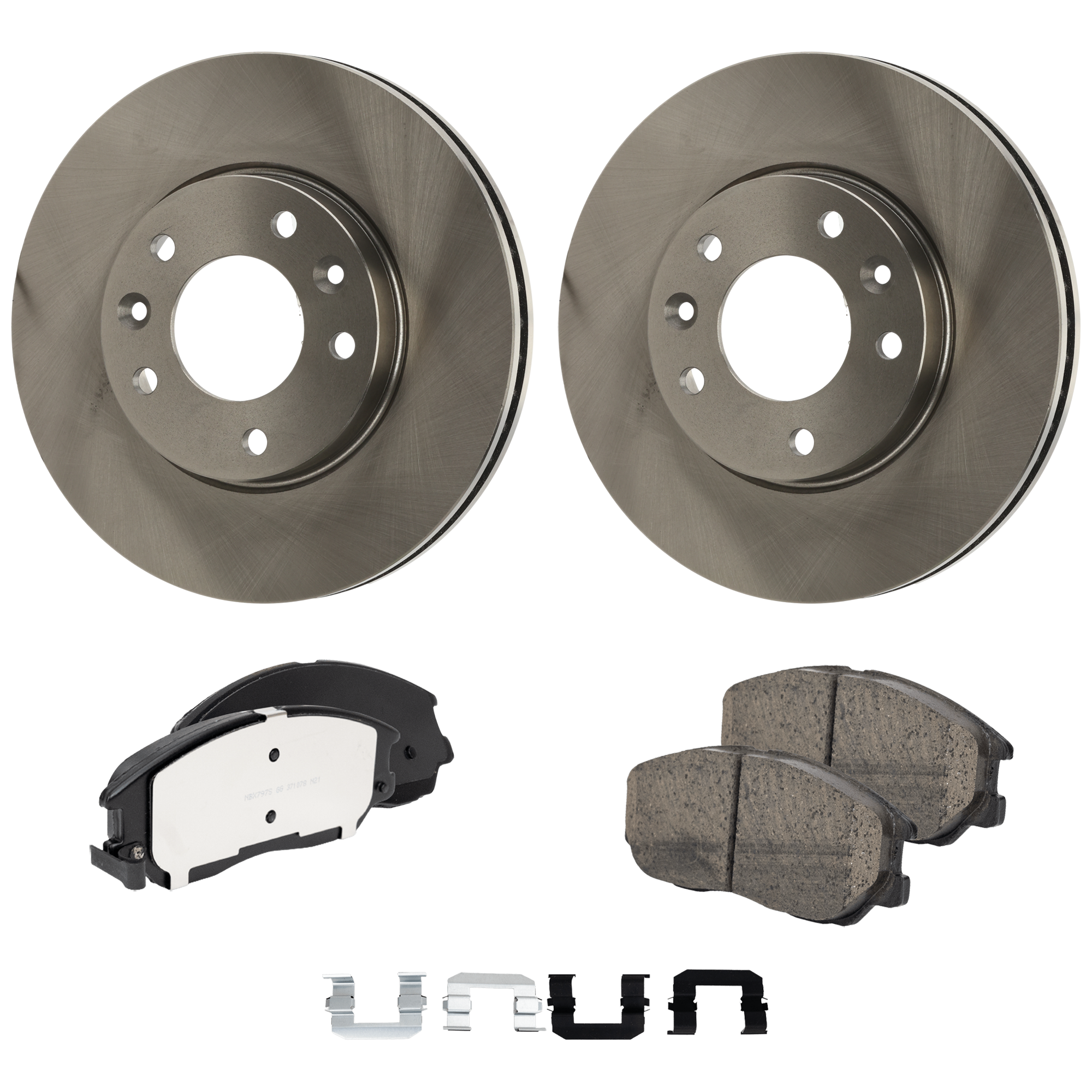 AM SEDONA 04-05 FRONT BRAKE DISC AND PAD KIT 2 Wheel Set SKU KIT 011623-12 OEM 4K52Y33251-4K52Y3323Z 4K52Y332