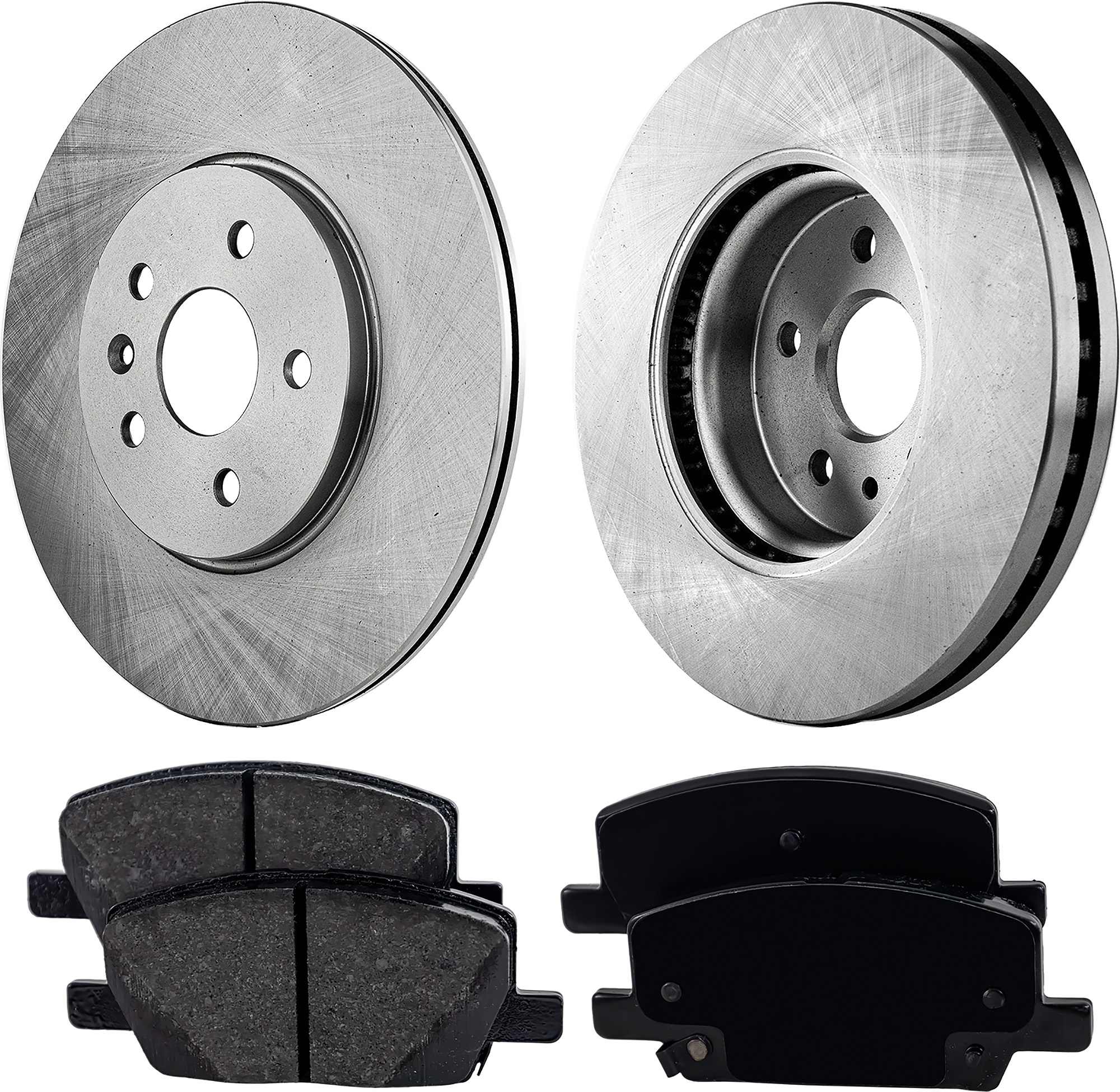 AM ENCORE TRAX 18-20 FRONT BRAKE DISC AND PAD KIT 4 pc kit SKU KIT 011623-143 OEM 41279-850384-850386-60045020-5