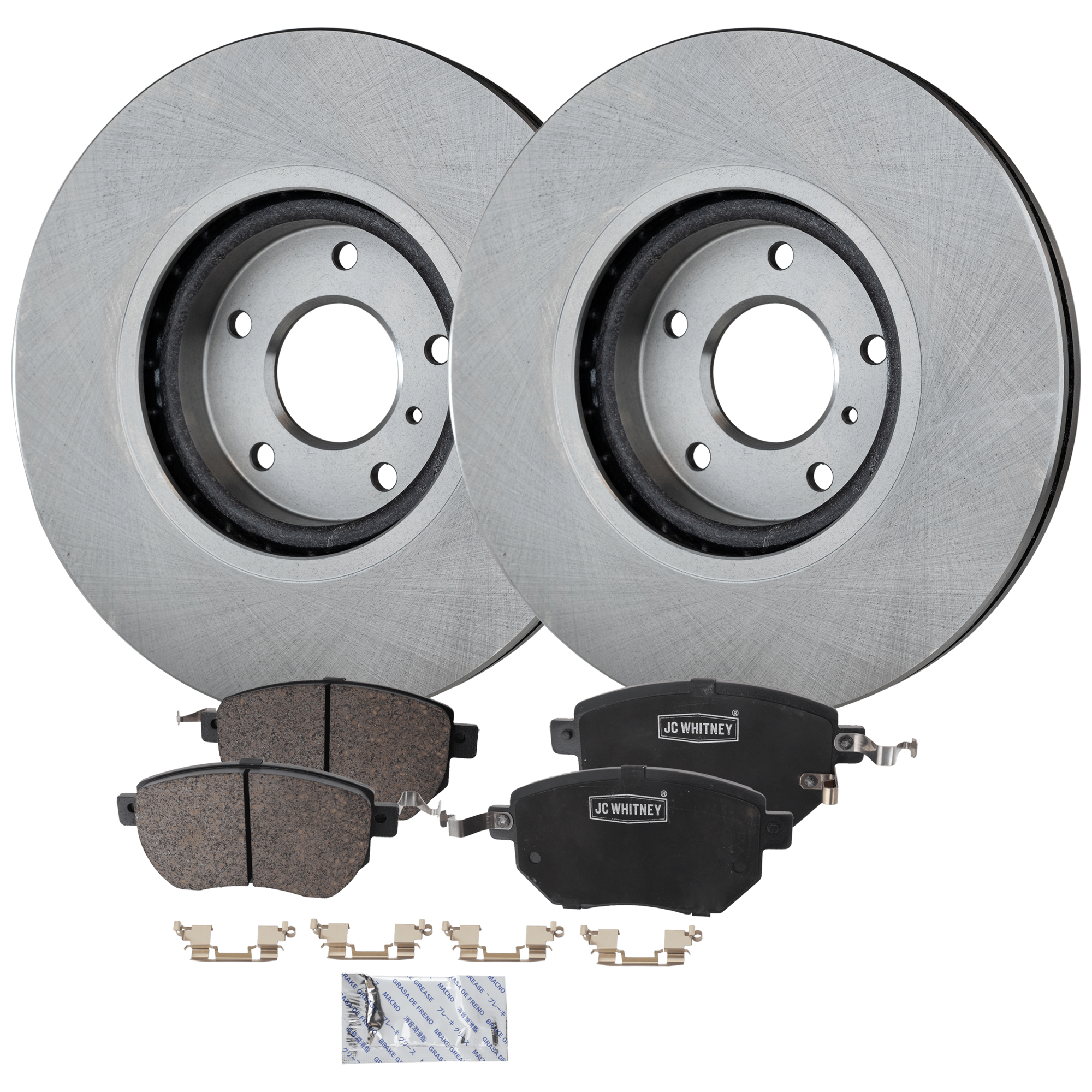 AM MURANO 04-11 FX35-03-05 FRONT BRAKE DISC AND PAD KIT 4 pc kit SKU KIT 011625 C16 OEM 40206CA010-40206EG000-41060CA0
