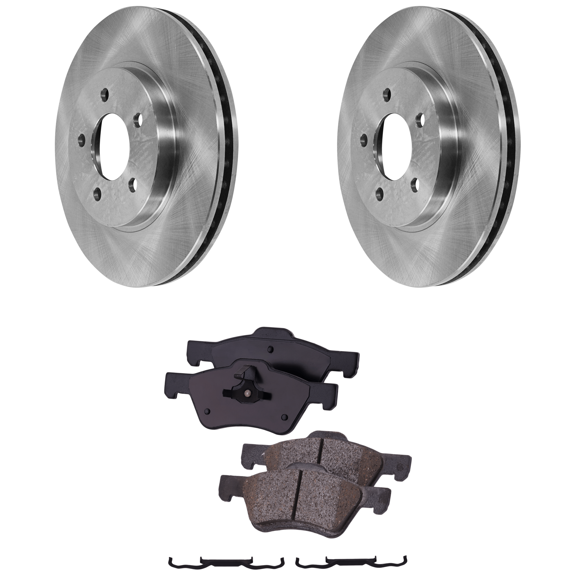 AM ESCAPE 10-12 MARINER 10-11 FRONT BRAKE DISC AND PAD kit 4 pc kit SKU KIT 011625 C22 OEM 5L8Z1125AA 5U2Z1V125AB AL8Z200