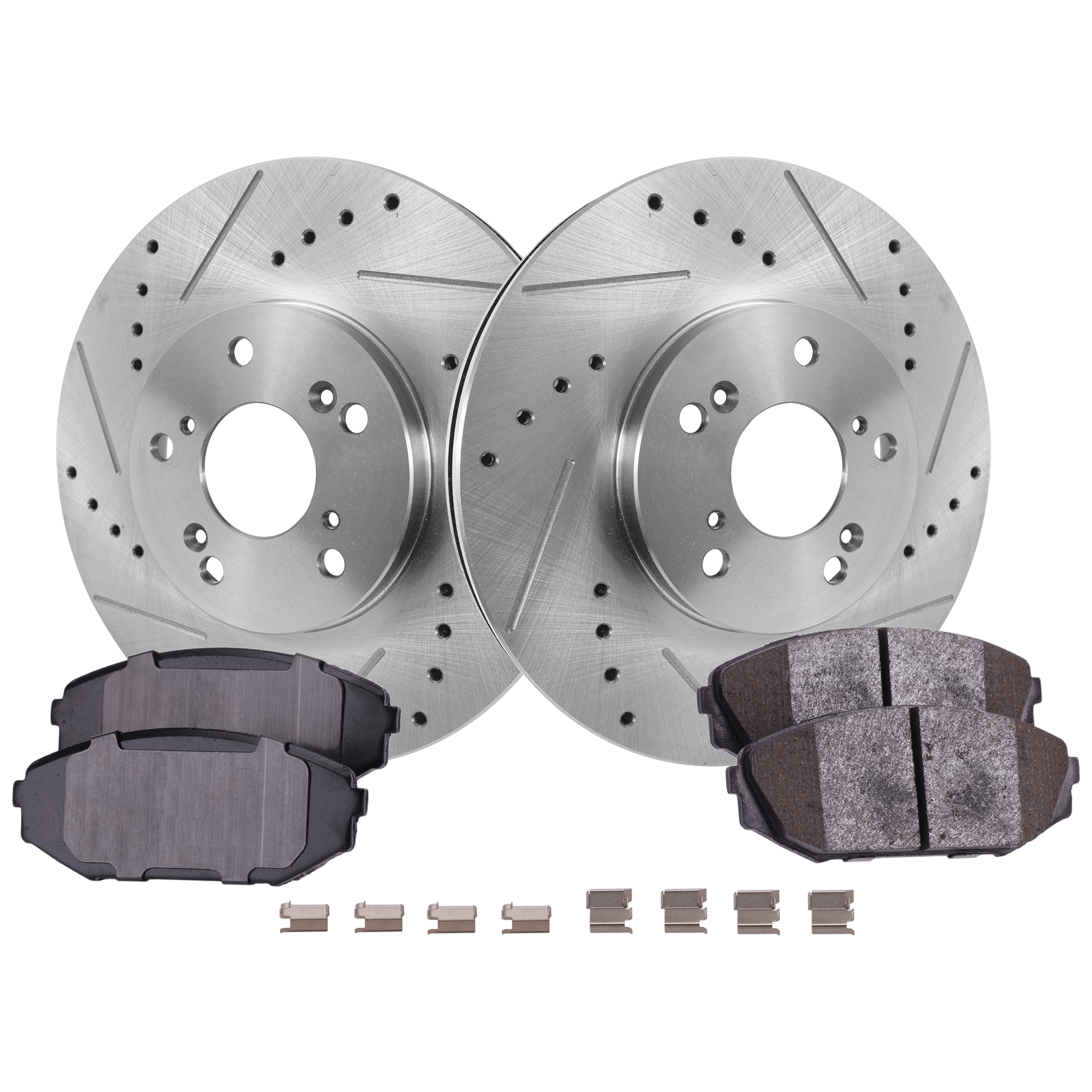 AM ODYSSEY 99-04 MDX 01-02 FRONT BRAKE DISC AND PAD kit 4 pc kit SKU KIT 011625 C26 OEM 19930-31275-31354-31519-96795