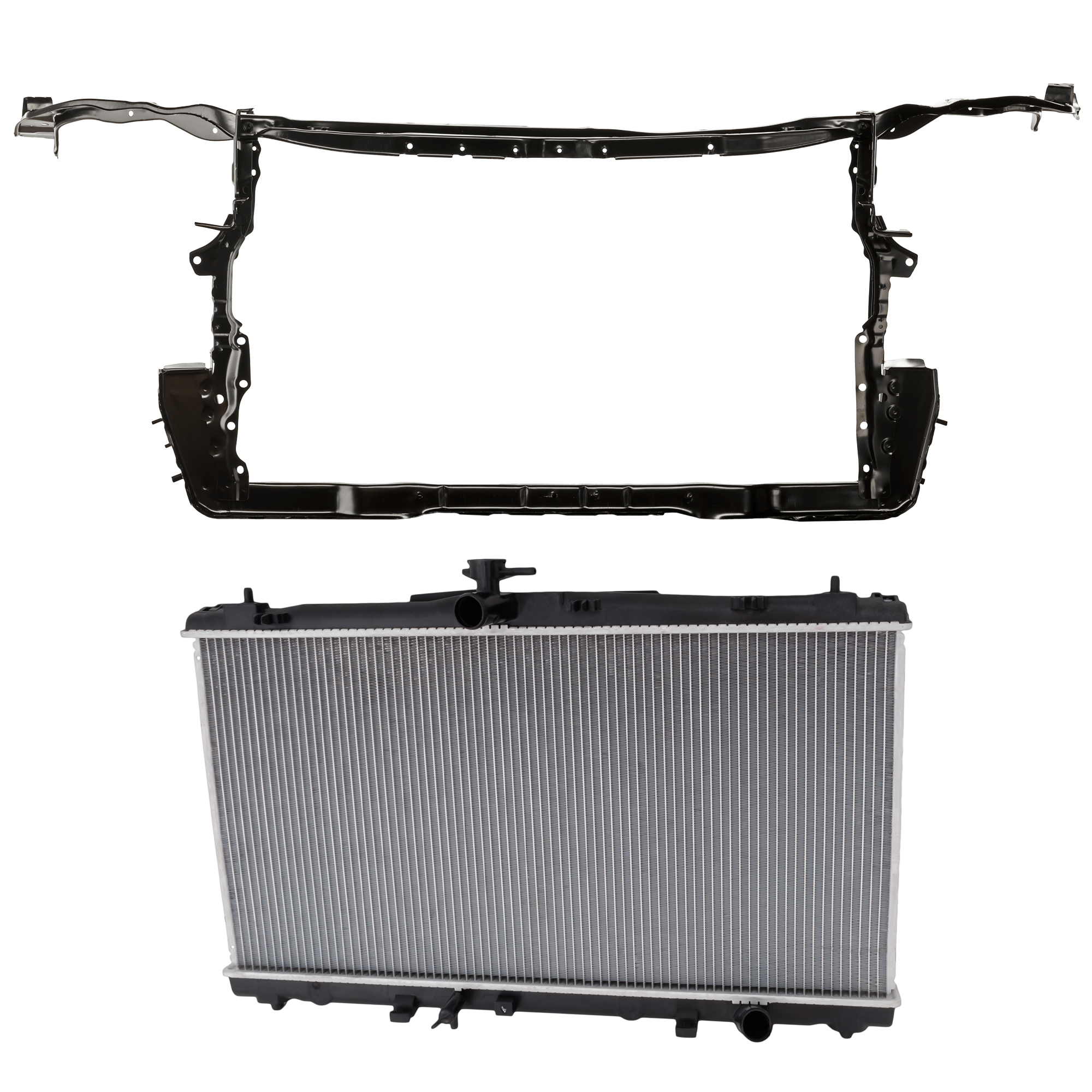 AM ES350 ES300H 13-18 RADIATOR 2 pc kit SKU KIT 011725-118 Partslink LX3010148 LX3010149 LX1225121 OEM 1640031850-1640036260-53201331