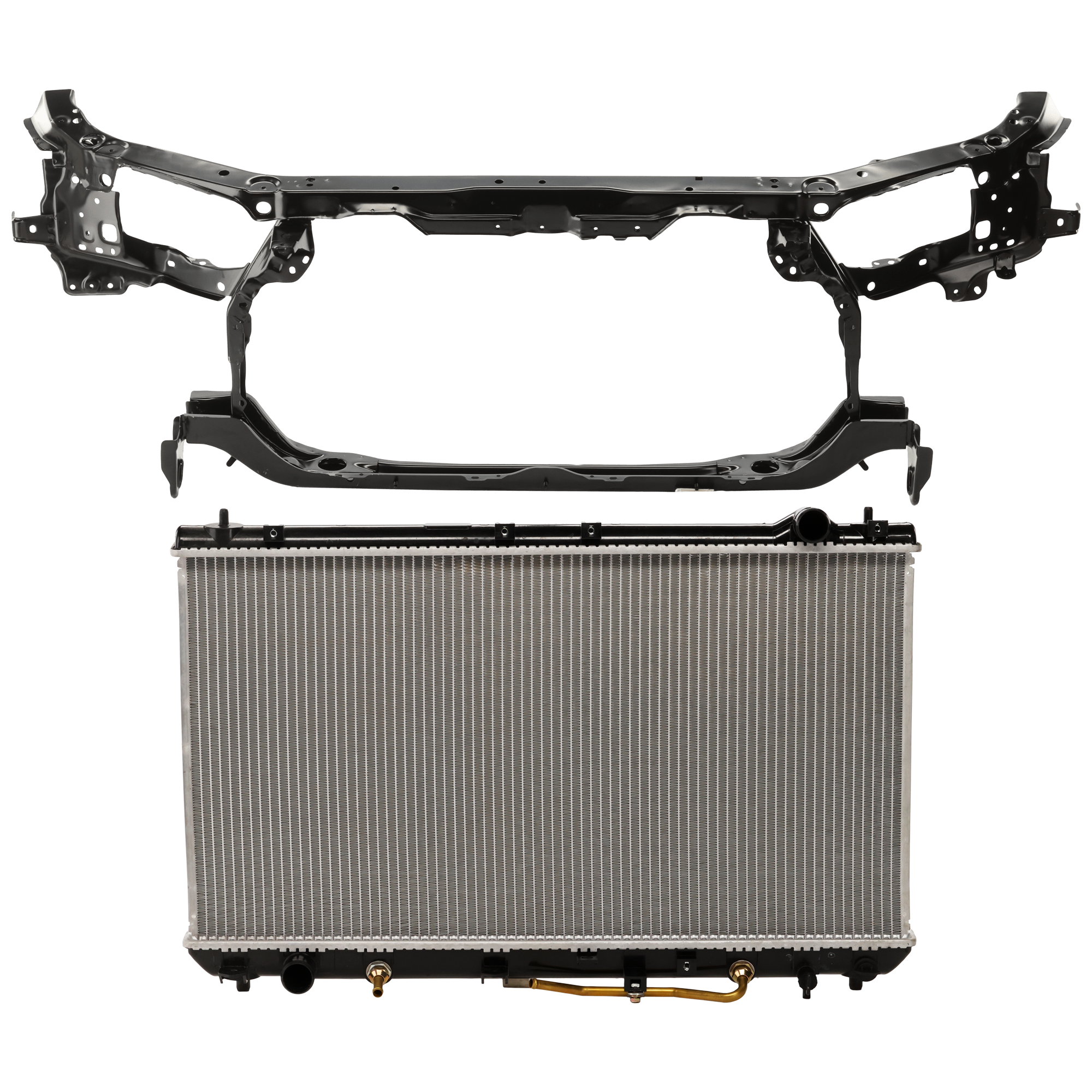 AM CAMRY 97-99 RADIATOR 2 pc kit 6 Cyl 3.0L Eng. Plastic Tank SKU KIT 011725-48 Partslink TO3010109 TO1225222 OEM 164000A052-5320106042