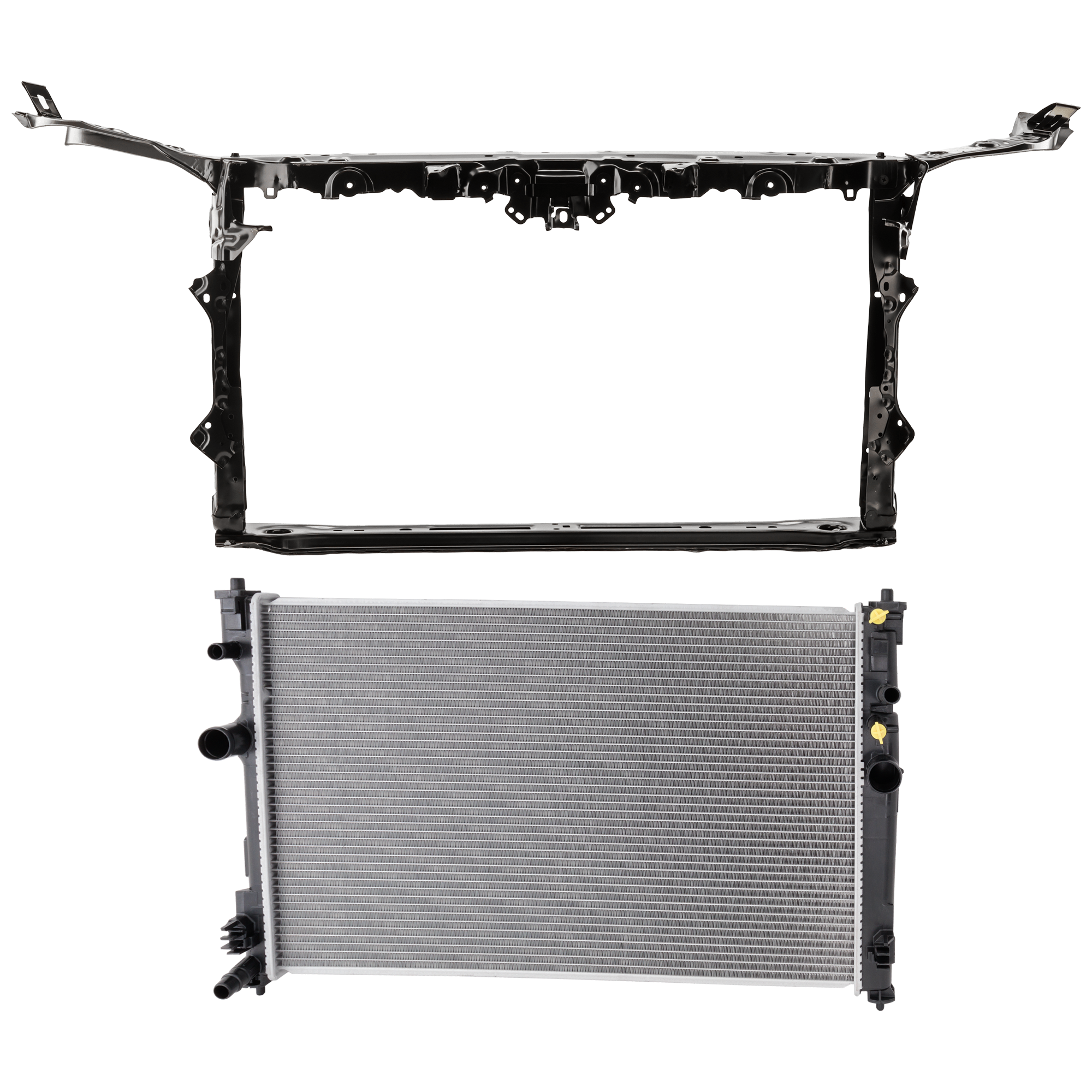 AM CAMRY 18-24 AVALON 19-22 RADIATOR 2 pc kit 4 Cyl 2.5L Eng. Plastic Tank SKU KIT 011725-55 Partslink TO3010368 TO1225459 OEM 16400F0021-5320533901 PFM 5320