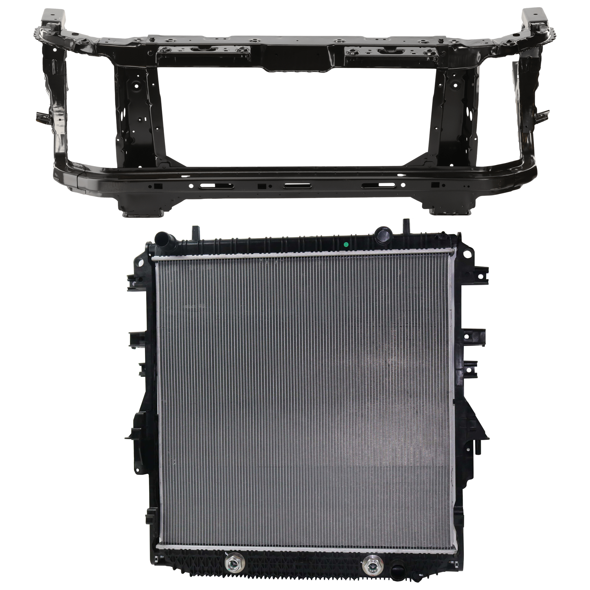 AM COLORADO CANYON 15-16 RADIATOR 2 pc kit 6 Cyl 3.6L Eng. Plastic Tank SKU KIT 011725-72 Partslink GM3010573 GM1225323 OEM 84910548-84023465