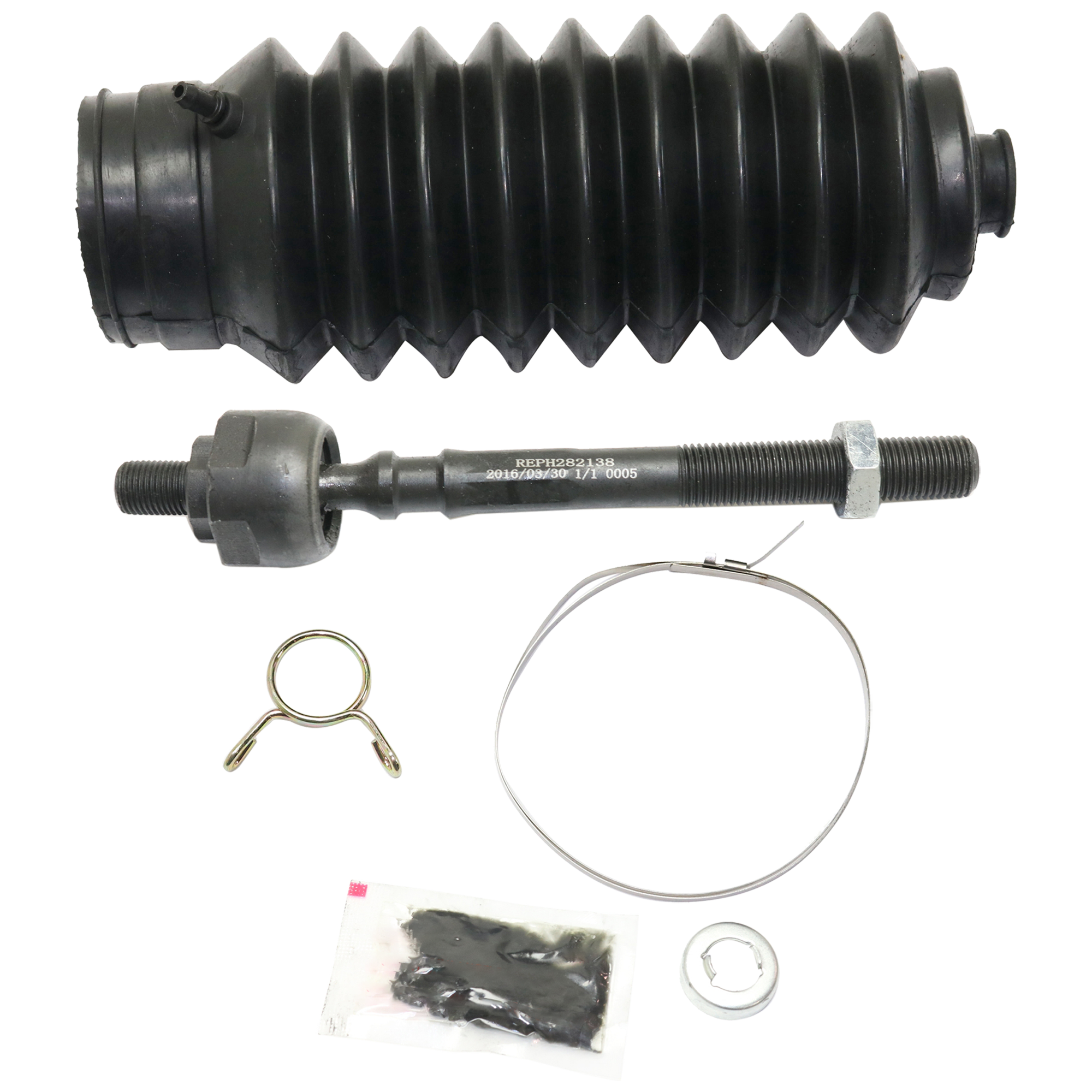 AM CIVIC 96-00 SUSPENSION KIT RH 4 pc kit with Steering Rack Boots and Tie Rod Ends SKU KIT 011824-01 OEM 53534SR3N52-53534SV4003-101482