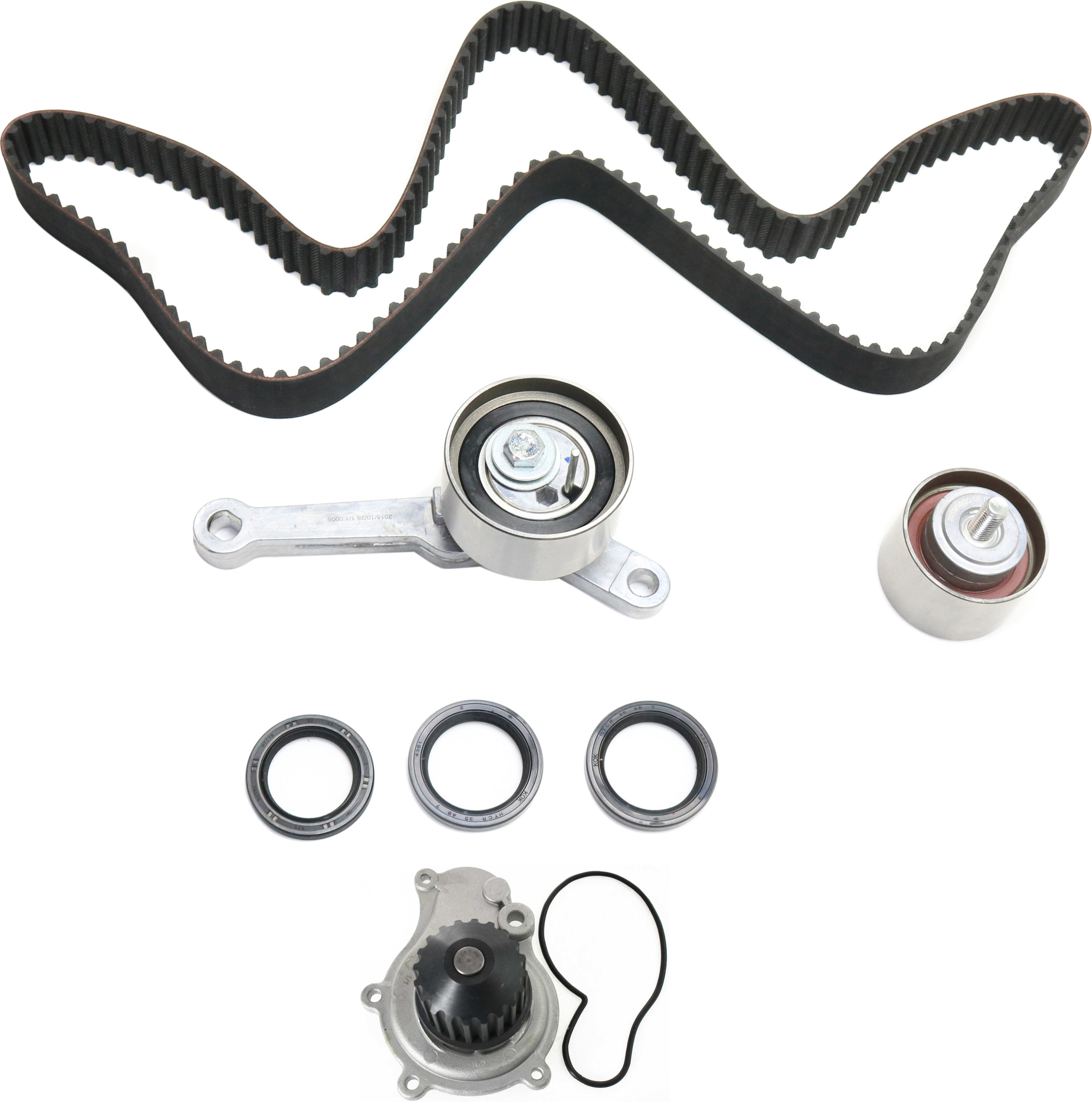 AM STRATUS 95-06 PT CRUISER 01-09 TIMING BELT KIT 2 pc kit with Water Pump SKU KIT 011916-01 OEM 19108-20427-23300-41006-58542
