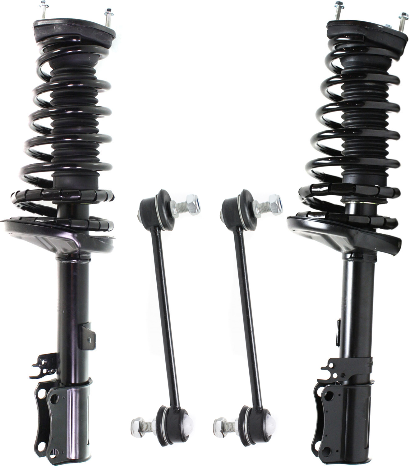 AM CAMRY 92-01 AVALON 97-03 REAR SUSPENSION KIT RH AND LH 4 pc kit with Loaded Struts and Sway Bar Links SKU KIT 012116-01 OEM 2701259999-271681-813730 ST851