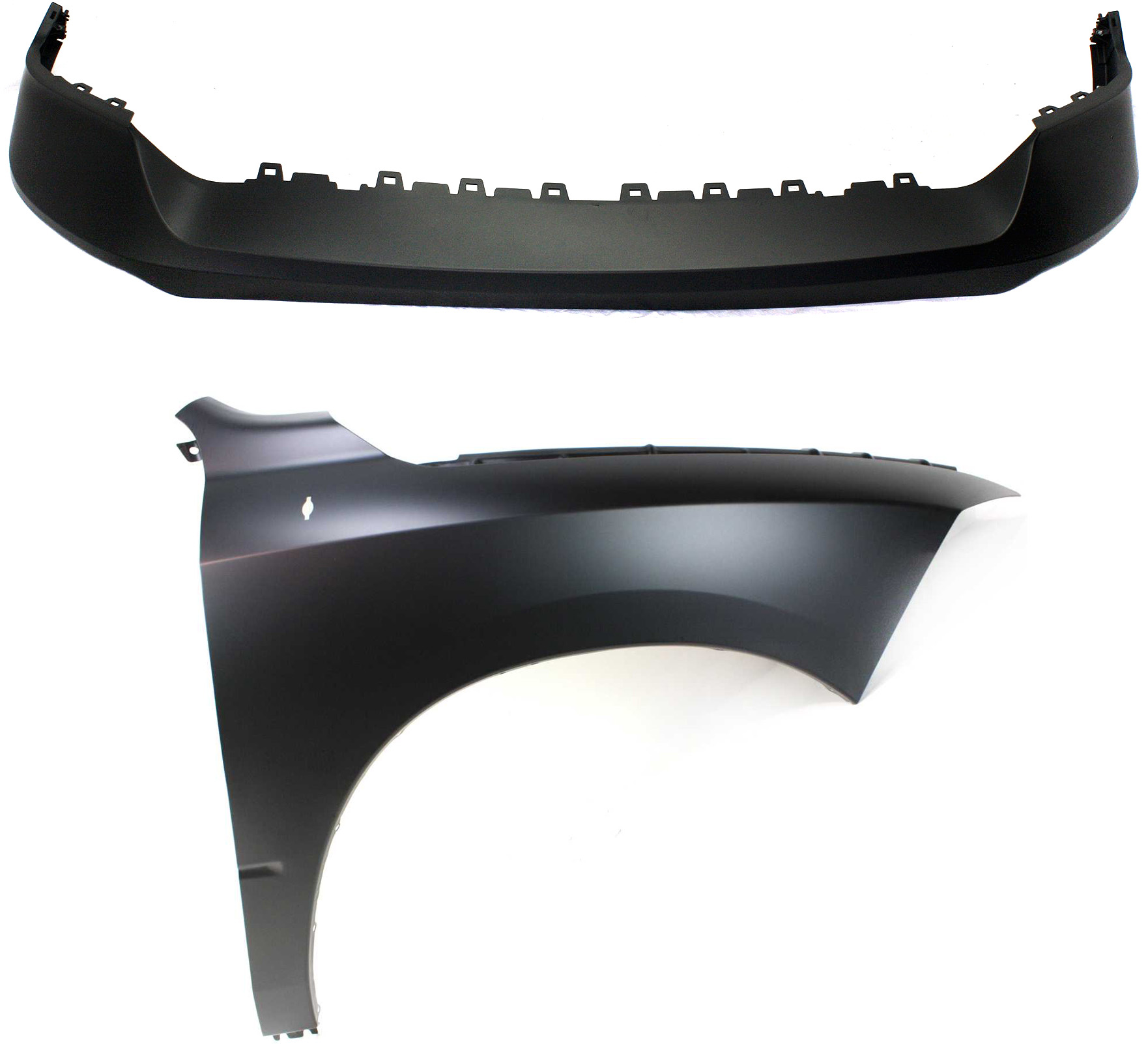 AM 1500-13-18-1500 CLASSIC 19-21 FRONT FENDER RH 2 pc Kit with Bumper Cover CAPA SKU KIT 012118-52 Partslink CH1014108C CH1241269C OEM 68054338AJ 68054338AI 68197697