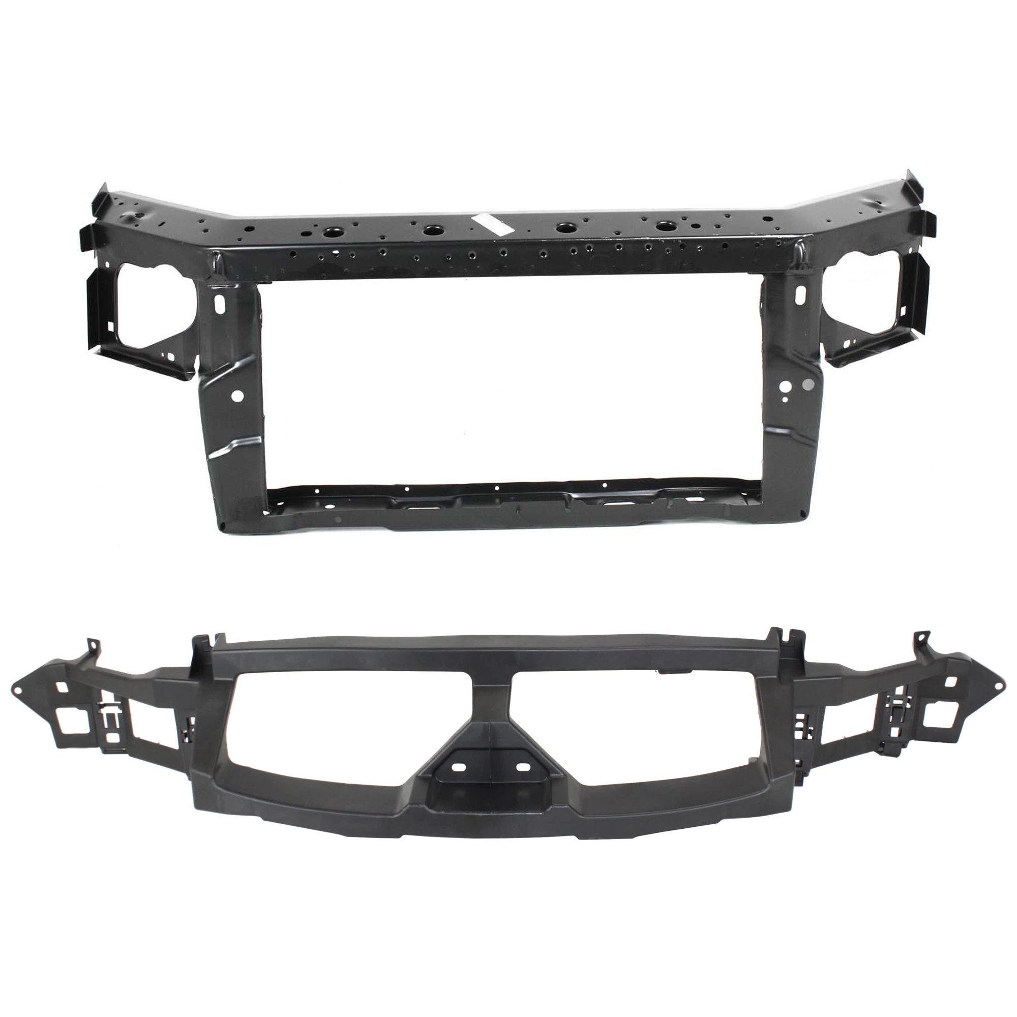 AM ALLURE LACROSSE 05-07 RADIATOR SUPPORT 2 pc Kit includes Header Panel SKU KIT 012126-22 Partslink GM1225170 GM1011100 OEM 15856715-15285497