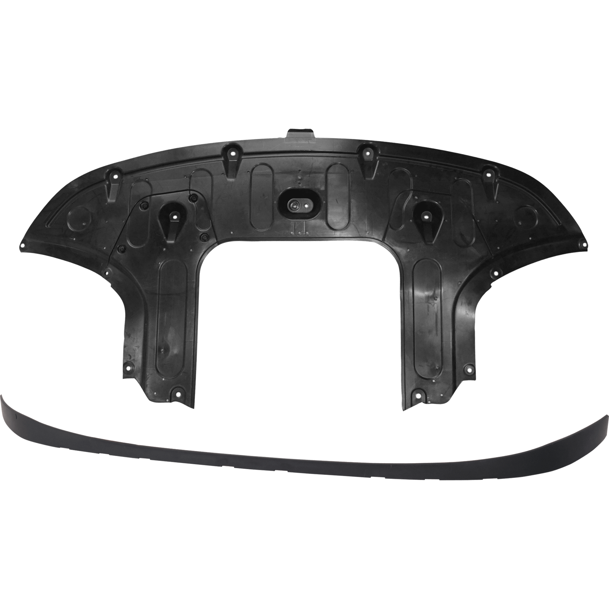 AM TELLURIDE 20-22 ENGINE SPLASH SHIELD 2 pc Kit Under Cover Front Assembly includes Valance SKU KIT 012126-40 Partslink KI1228176 KI1092119 OEM 29110S9000-86591S9000
