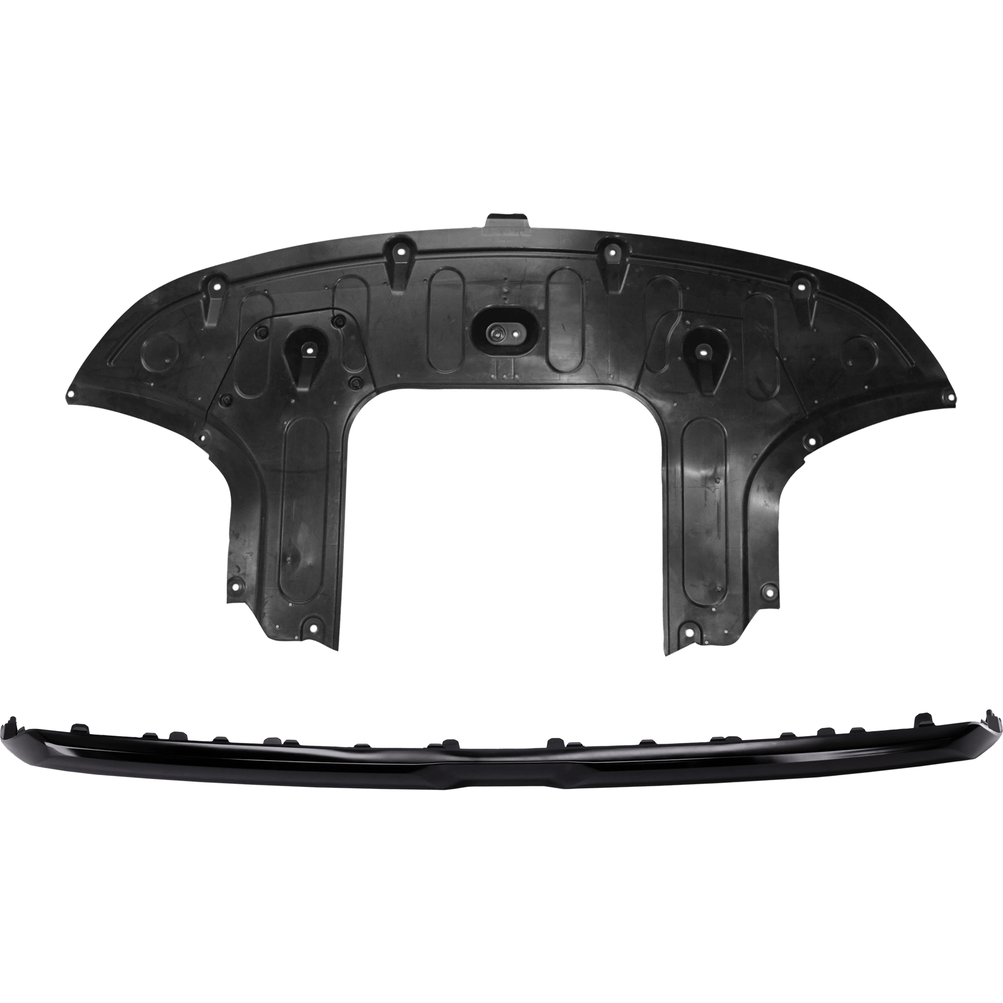 AM TELLURIDE 20-22 ENGINE SPLASH SHIELD 2 pc Kit Under Cover Front Assembly EX SX Models w Nightfall Edition includes Skid Plate SKU KIT 012126-41 Partslink KI1228176 KI1095129 OEM 29110S9000-86577S9200