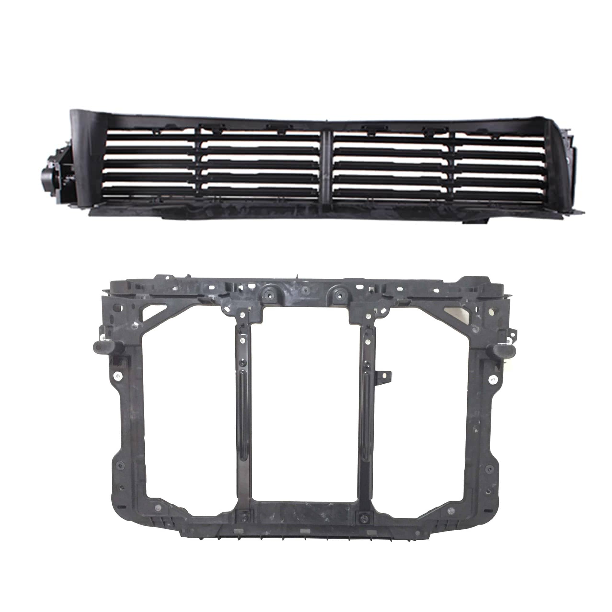 AM CX 5-22-25 RADIATOR SUPPORT 2 pc Kit Assembly includes Active Grille Shutter CAPA SKU KIT 012126-52 Partslink MA1206102C MA1225184C OEM K12353110B KB8A50R10A