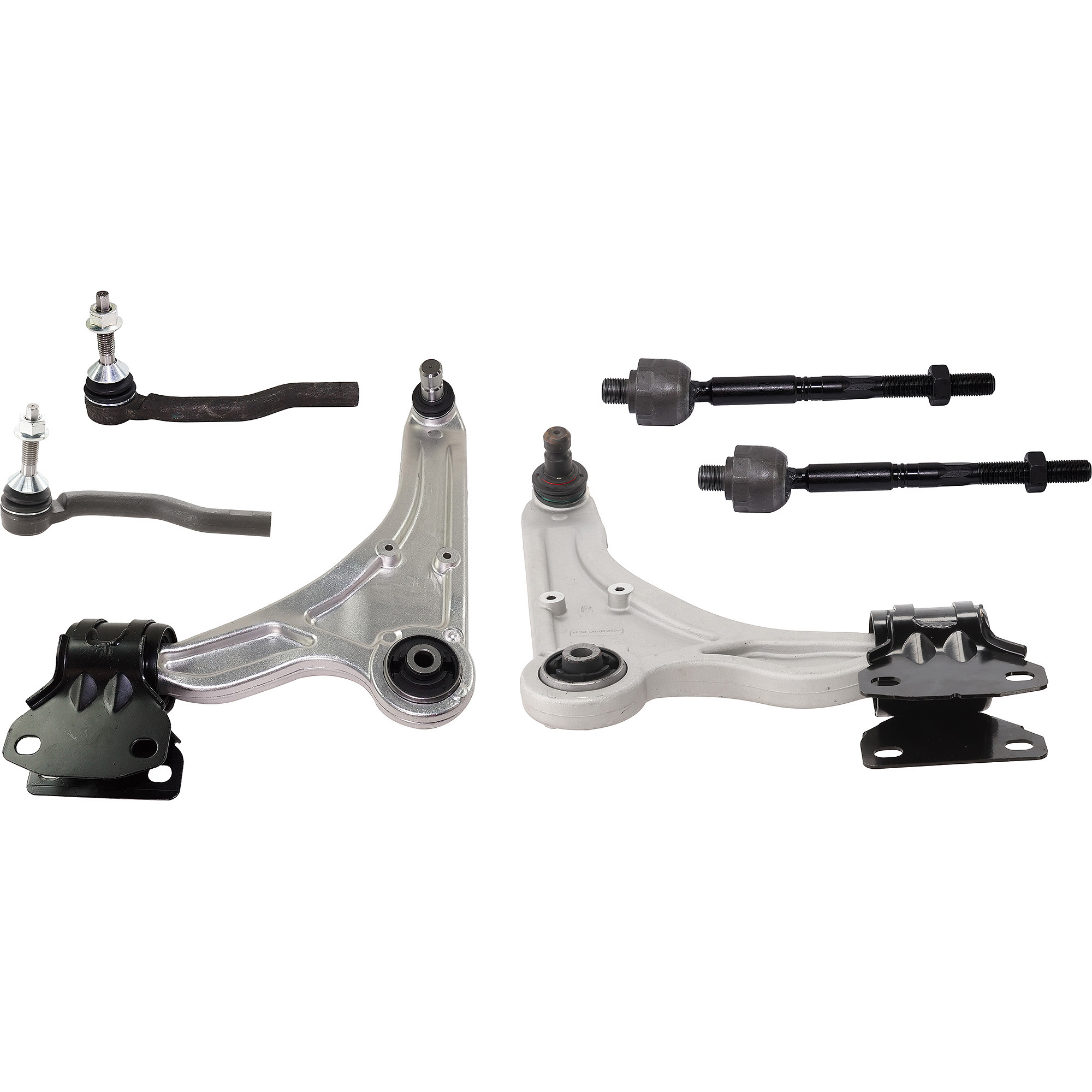 AM FUSION 13-20 MKZ 13-20 FRONT CONTROL ARM RH AND LH Lower w ball joint s 6 pc Kit with Tie Rod End SKU KIT 012225 C67 OEM DG9Z3280A F2GZ3A130B F2GZ3A130
