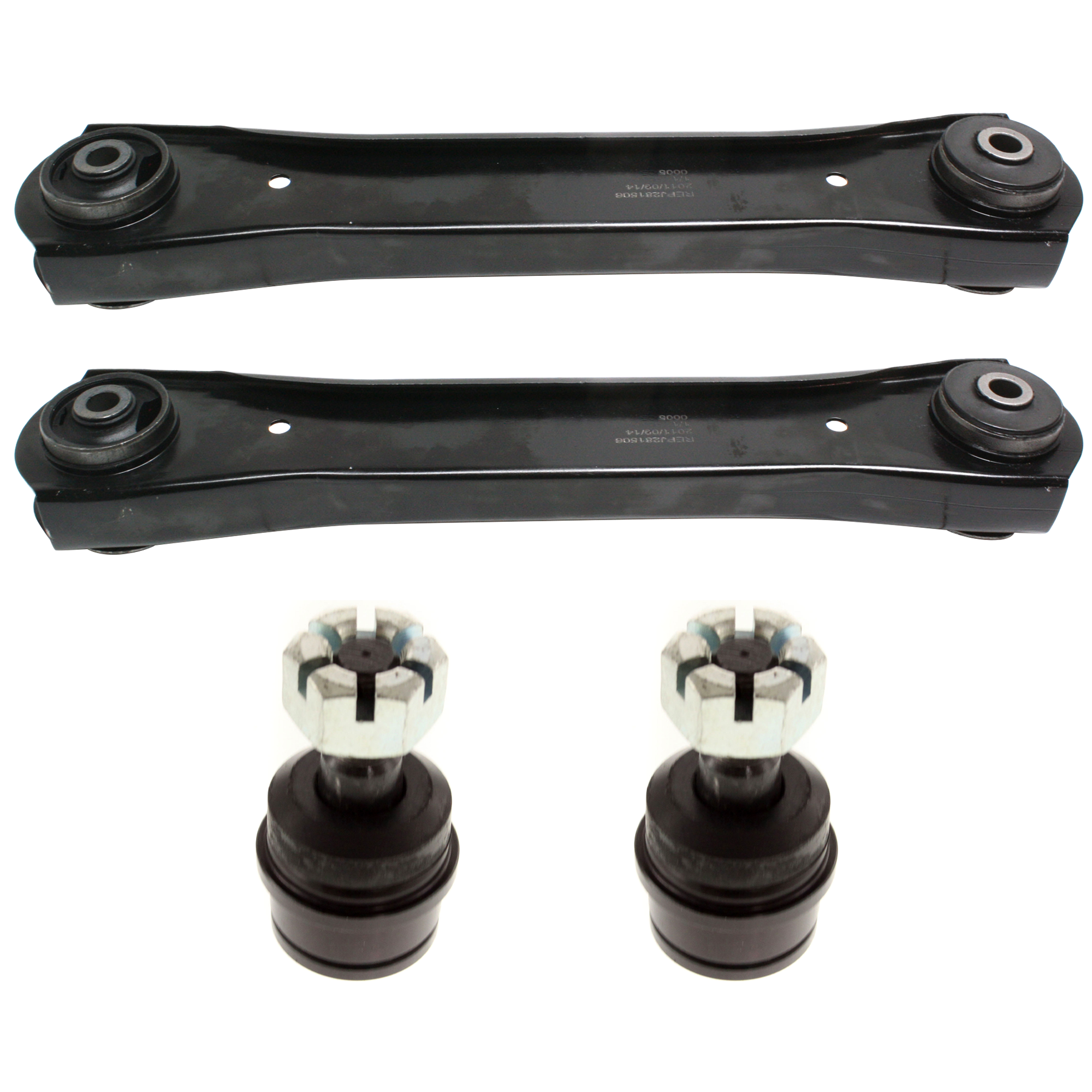 AM CHEROKEE 90-99 WAGONEER 90-90 FRONT CONTROL ARM RH AND LH Lower w o ball joint s 4 pc Kit with Ball Joint SKU KIT 012225 C78 OEM 10459-46D2117A 83500202AB B316