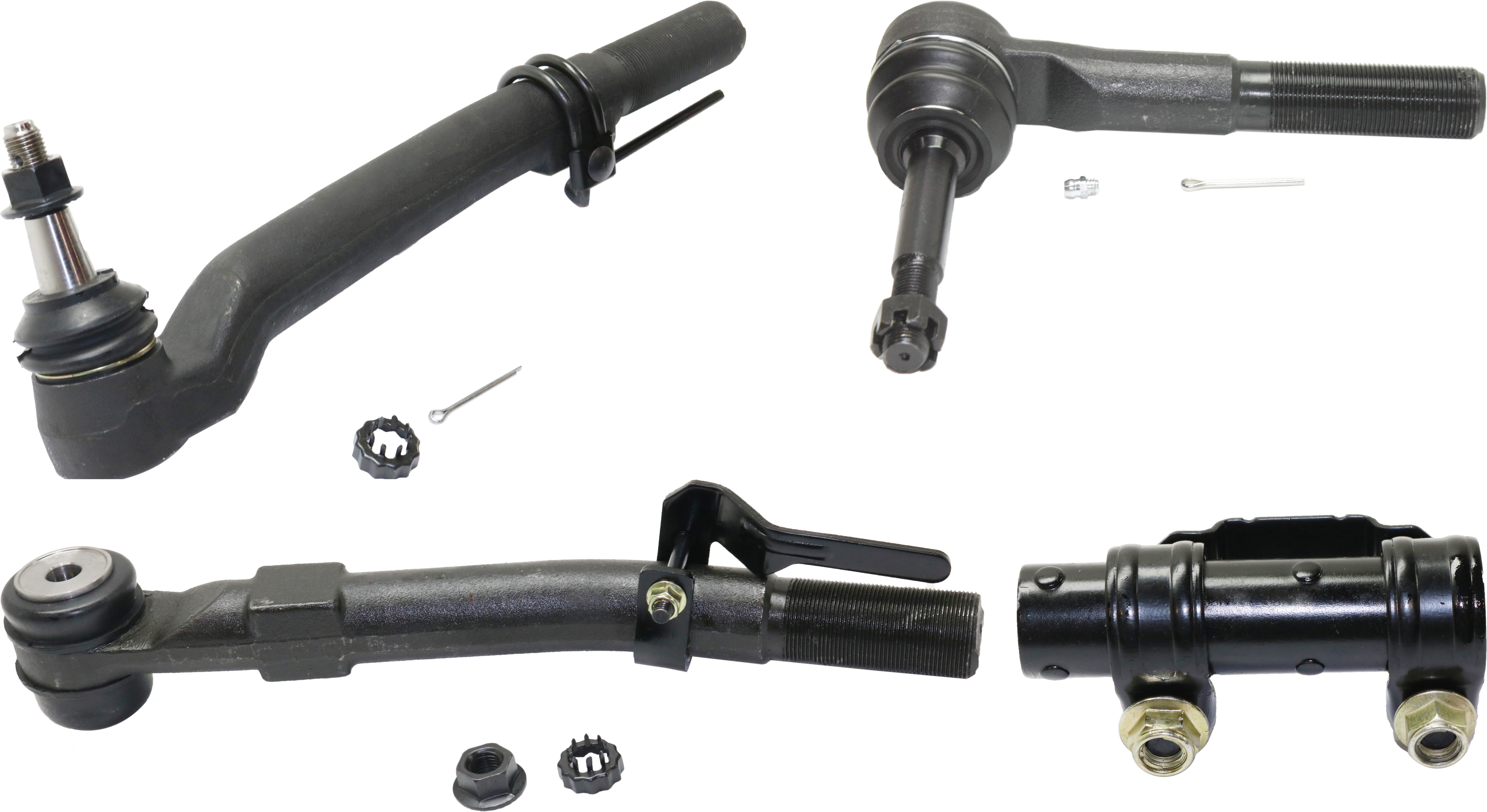 AM F SUPER DUTY SERIRES 05-19 FRONT SUSPENSION KIT RH AND LH 4 pc kit with Tie Rod Adjusting Sleeve and Tie Rod Ends SKU KIT 012418-07 OEM 385900-2691192-4251049-45A6049