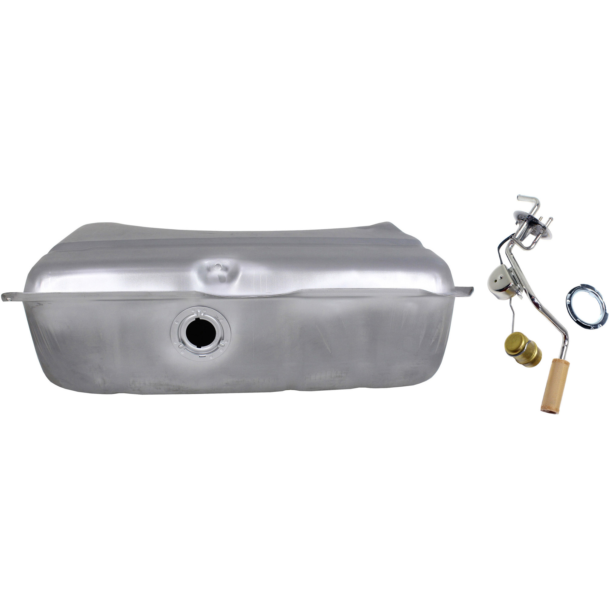 AM DART 71-76 FUEL TANK 2 pc kit with Fuel Sending Unit SKU KIT 012419-20 OEM 3906518-4017297-4051004 TNKFG6