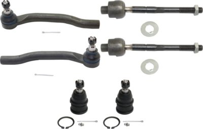 AM MDX 01-06 PILOT 03-08 FRONT BALL JOINT RH AND LH Lower 6 pc Kit Includes Tie Rod End SKU KIT 012518-05 OEM 2601701-5051400-10480281-45D24