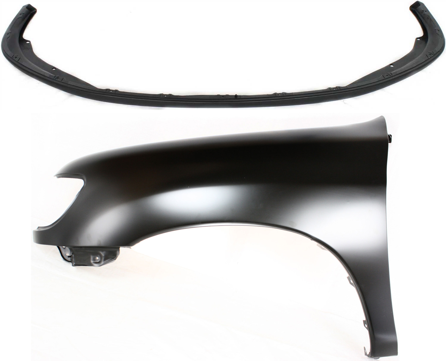 AM TUNDRA 00-06 FRONT FENDER LH 2 pc Kit Includes Bumper Cover SKU KIT 012818-48 Partslink TO1240177 TO1000198 OEM 538020C031-521190C010