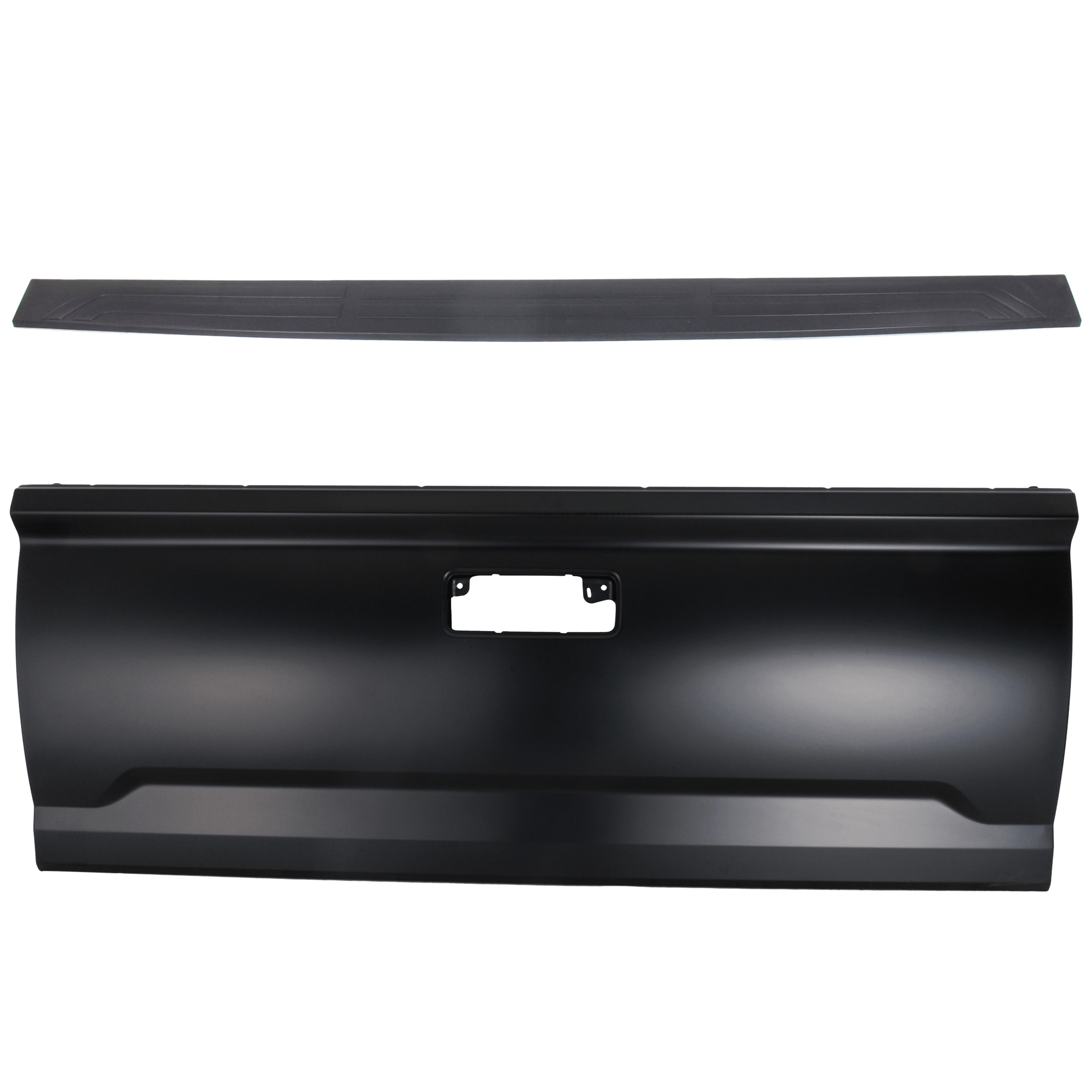 AM TUNDRA 14-21 TAILGATE 2 pc Kit with Tailgate Molding SKU KIT 012925 C154 Partslink TO1904102 OEM 657170C080