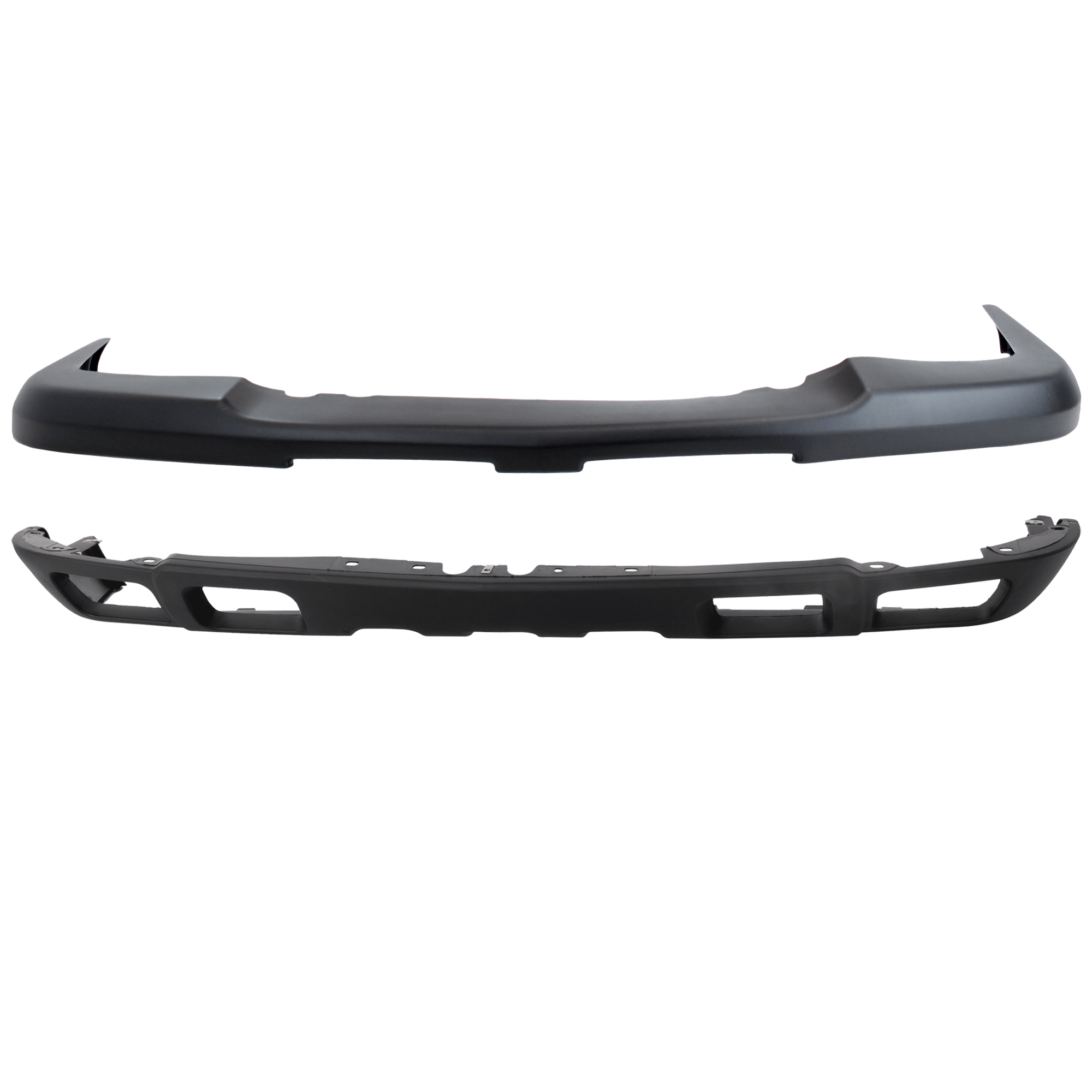 AM AVALANCHE 1500 AVALANCHE 2500-03-06 FRONT LOWER VALANCE 2 pc Kit w Bumper Cover SKU KIT 012925 C155 Partslink GM1051110 OEM 15139805