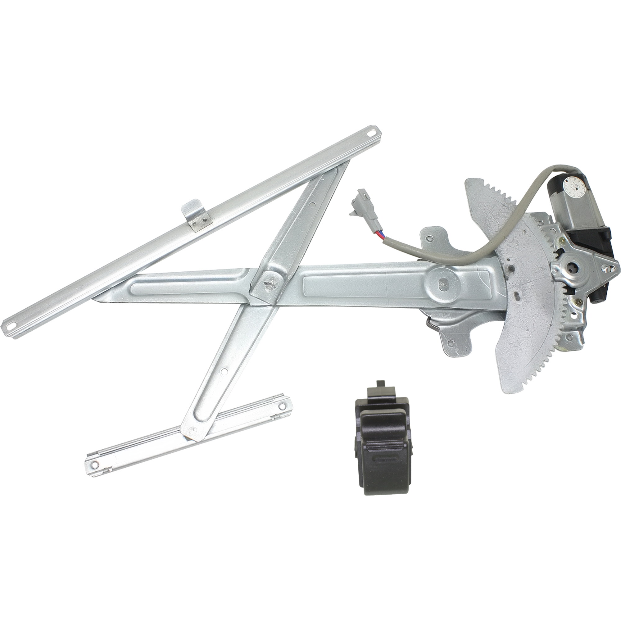 AM TACOMA 95-04 FRONT WINDOW REGULATOR RH 2 pc Kit w Window Switch SKU KIT 012925 C330 OEM 87807-182330-660030-901701-534