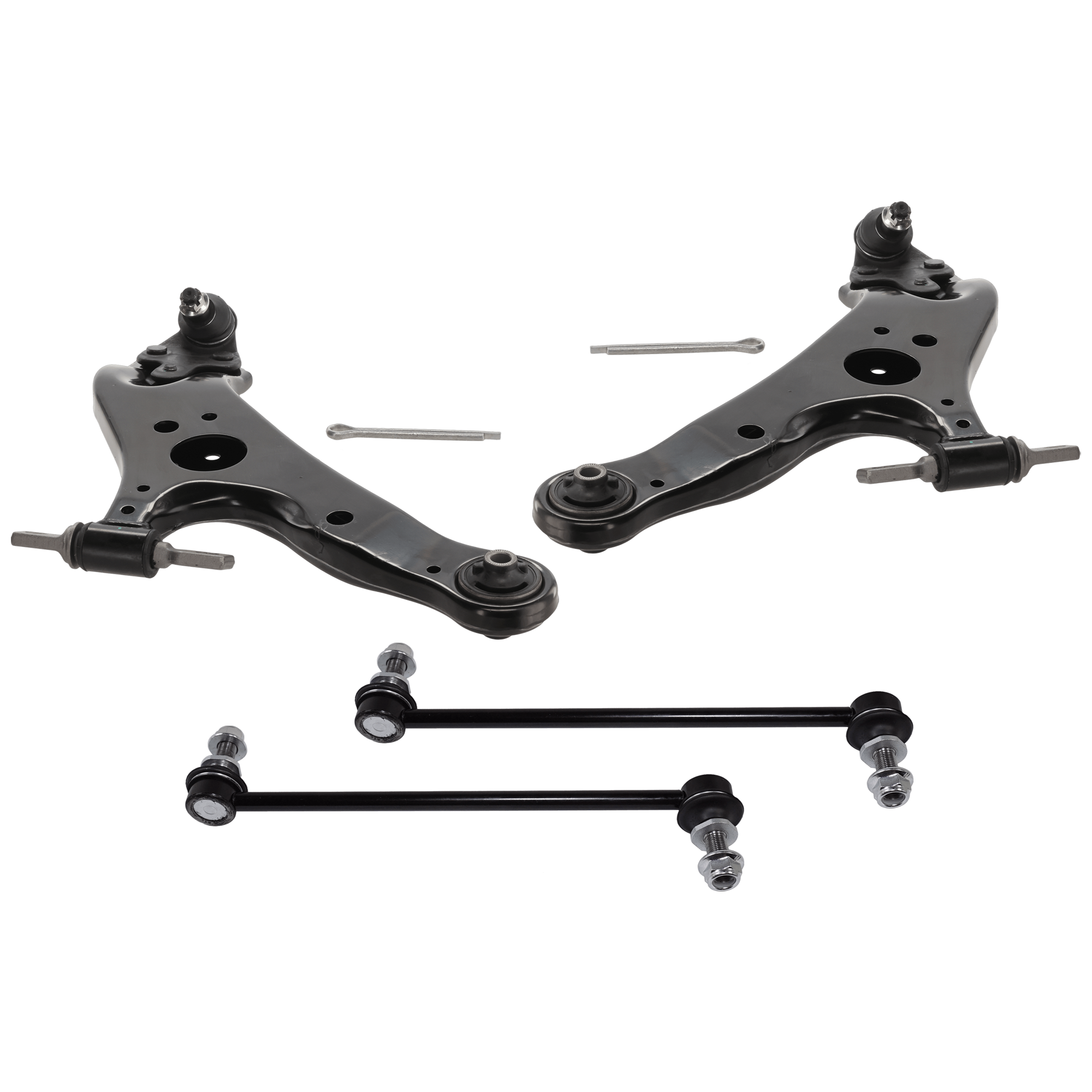 AM SIENNA 11-20 FRONT CONTROL ARM RH AND LH Lower w ball joint s 4 pc Kit with Sway Bar Link SKU KIT 012925 C438 OEM 4806808040-4806908040-48820080