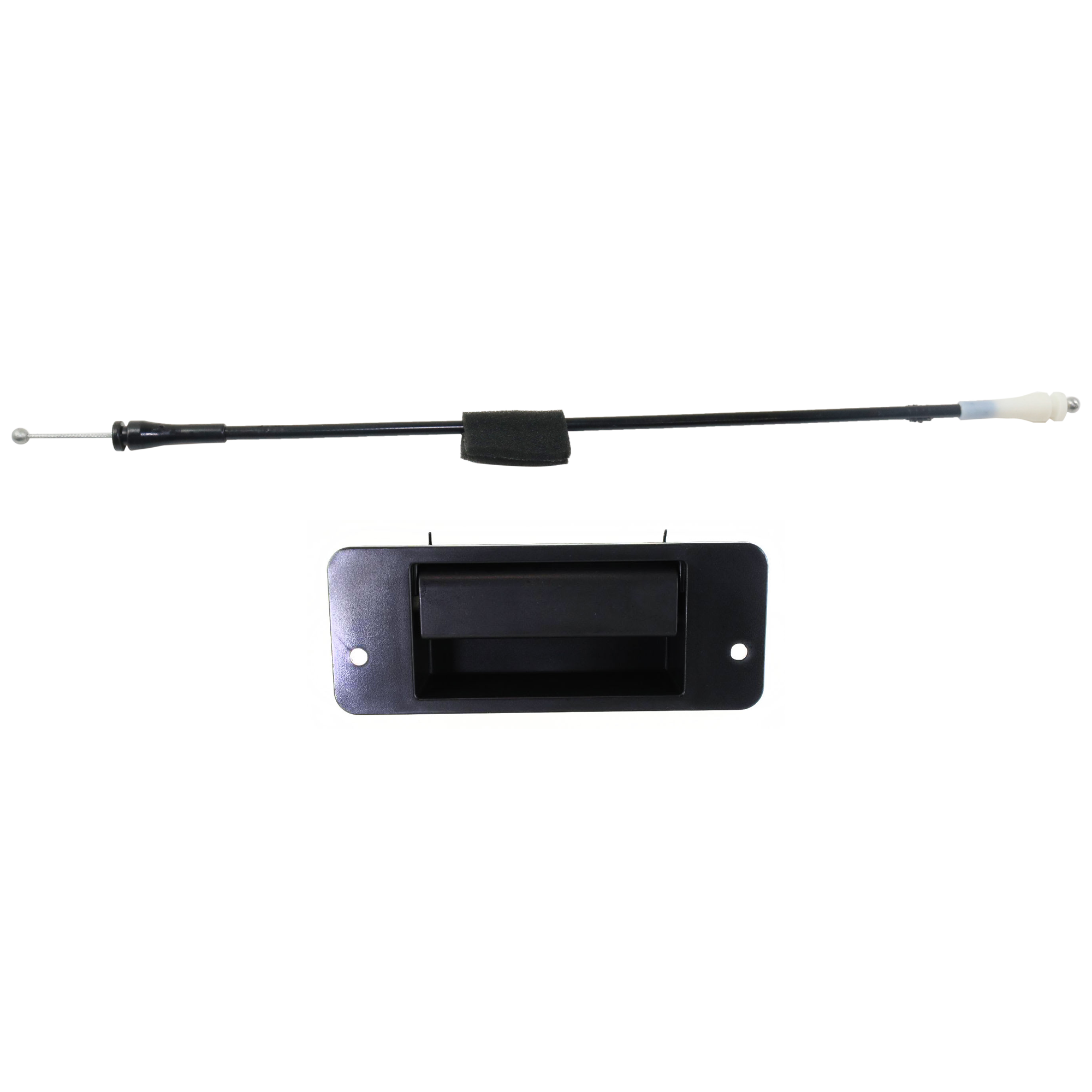 AM ECONOLINE VAN 92-02 REAR EXTERIOR DOOR HANDLE LH 2 pc Kit w Door Latch Cable SKU KIT 012925 C83 OEM 8C2Z15431A03A