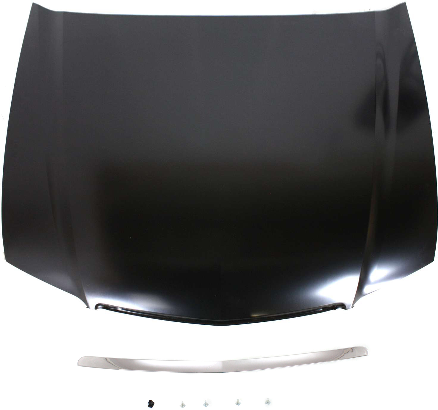 AM TSX 04-05 HOOD 2 pc Kit with Hood Molding SKU KIT 013117-92 Partslink AC1230114 AC1235100 OEM 60100SEAA90ZZ 75120SEA003