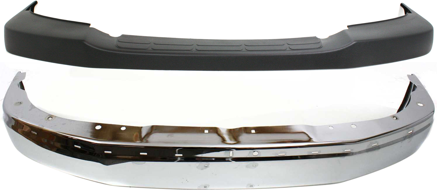 AM EXPRESS SAVANA VAN 03-23 FRONT BUMPER 2 pc kit w Bumper Cover SKU KIT 013119-21 Partslink GM1002459 GM1000693 OEM 19303361-22890548
