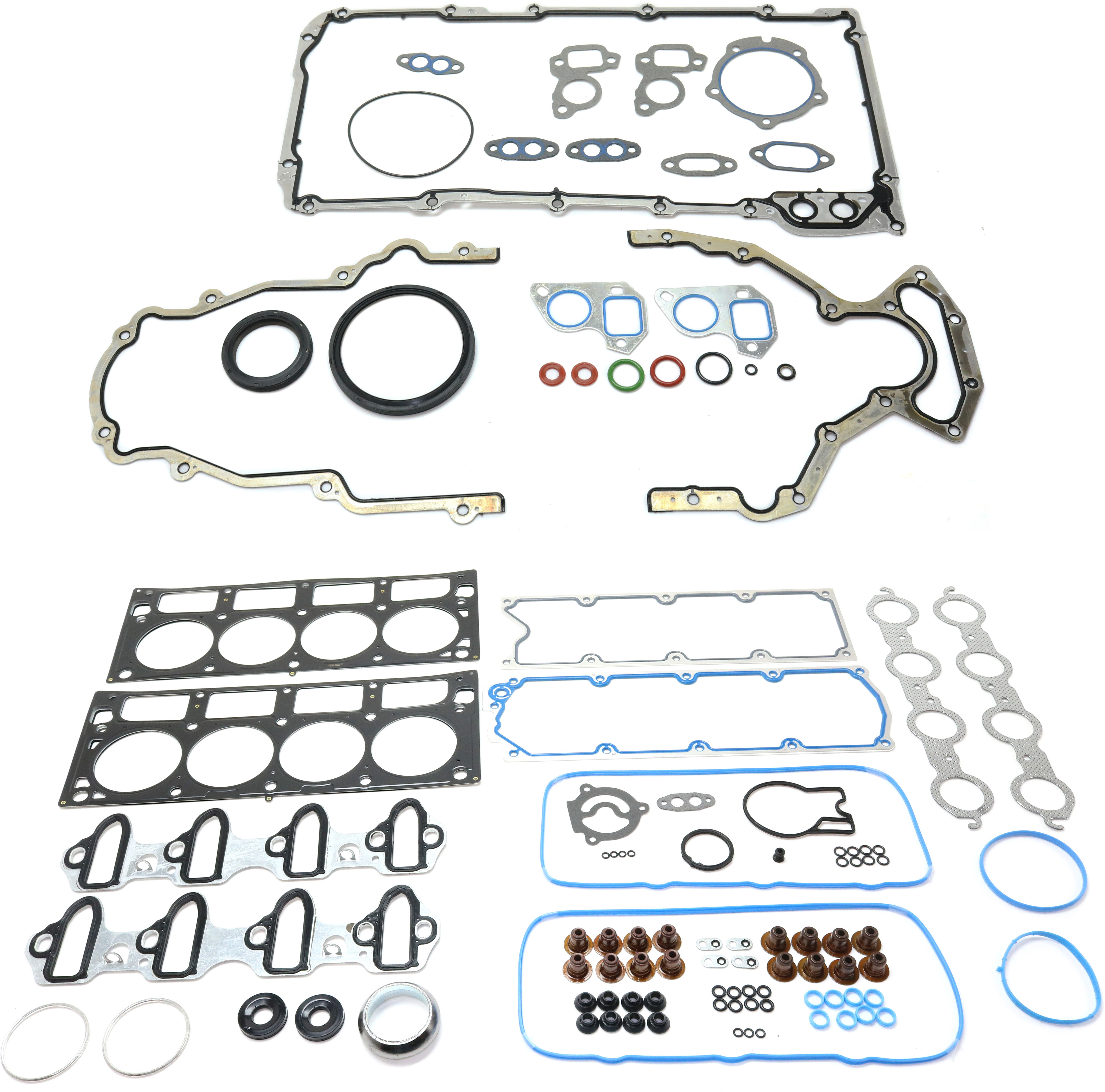 AM SIERRA SILVERADO FULL SIZE P U 04-07 ENGINE GASKET SET w Cylinder Head Gasket Lower Engine Gasket Set SKU KIT 013119-45